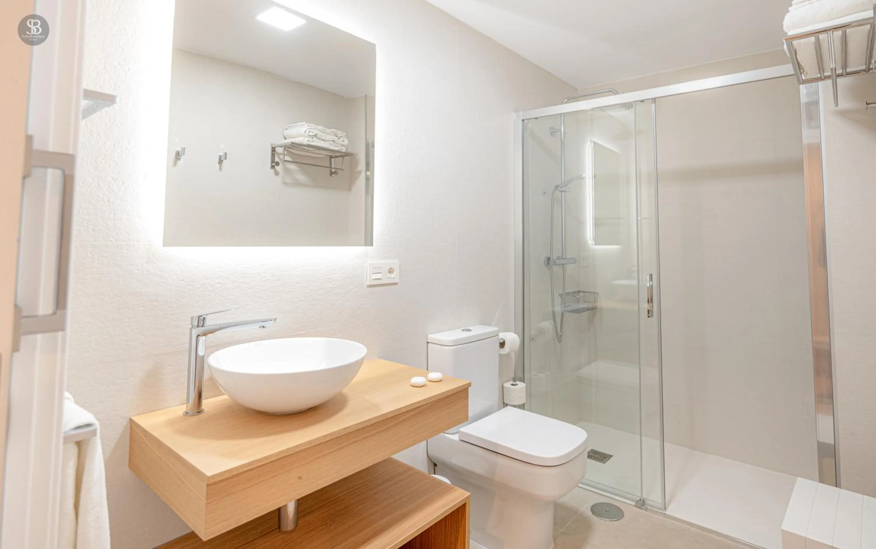 Bathroom in Apartamentos Soho Boutique Plaza Mayor Caceres