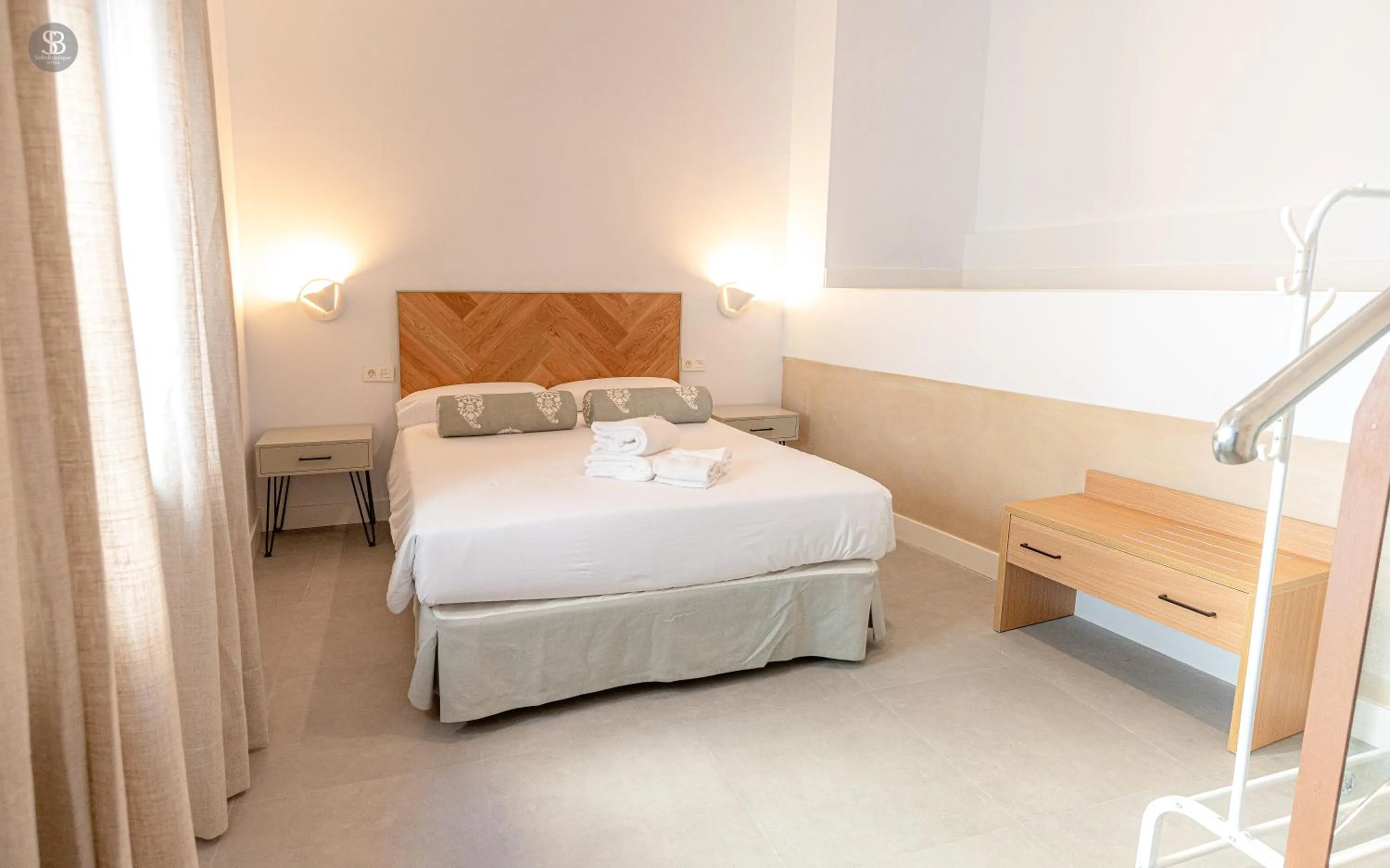Bed in Apartamentos Soho Boutique Plaza Mayor Caceres