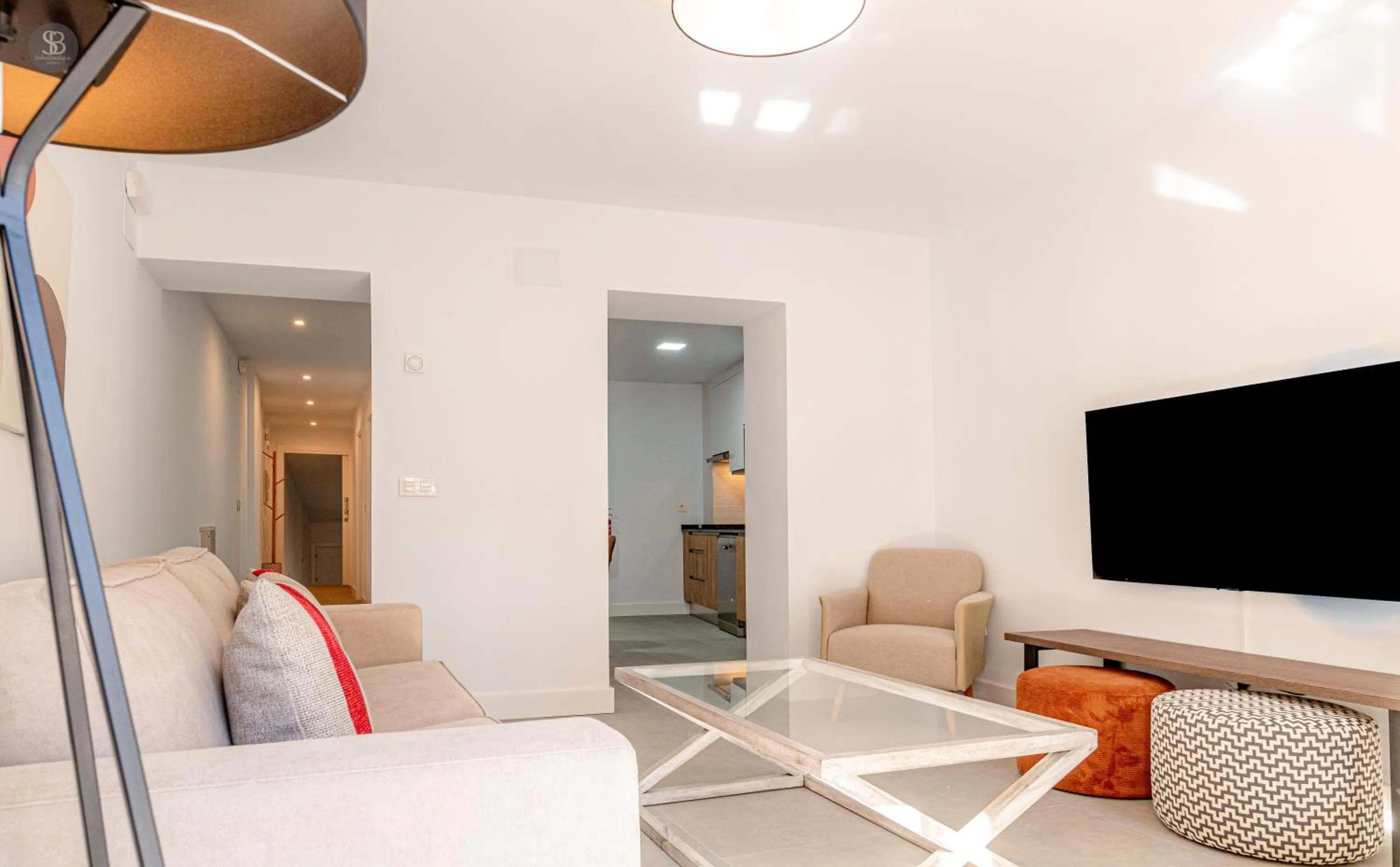 Living room in Apartamentos Soho Boutique Plaza Mayor Caceres