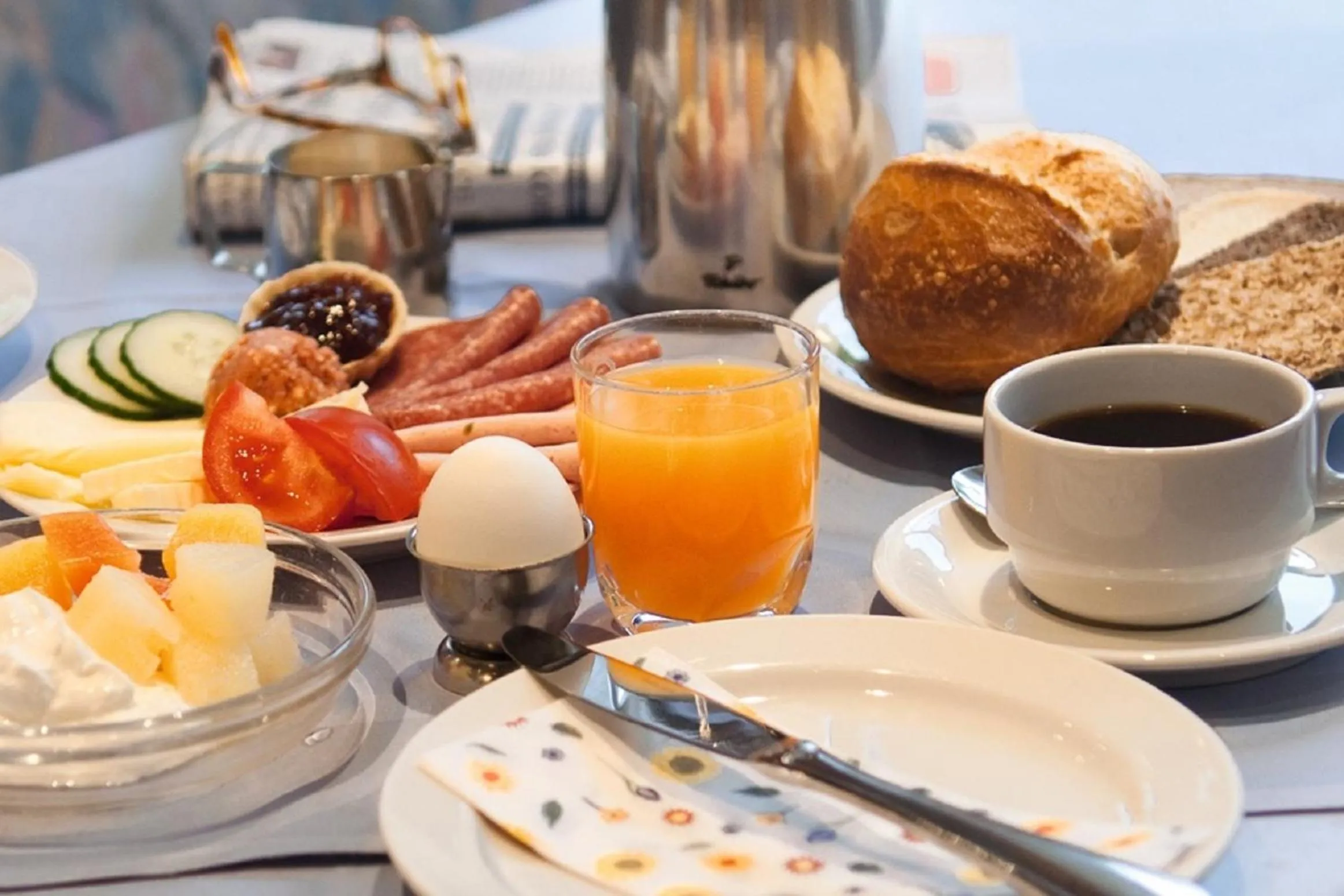 Food and drinks in Moselstern Hotel Zum guten Onkel