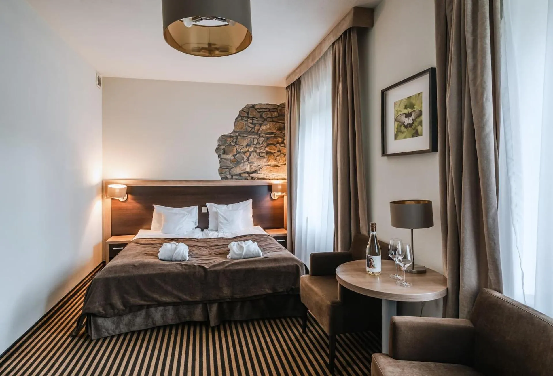 Superior Double or Twin Room - single occupancy in Dwór Kombornia - Folwark