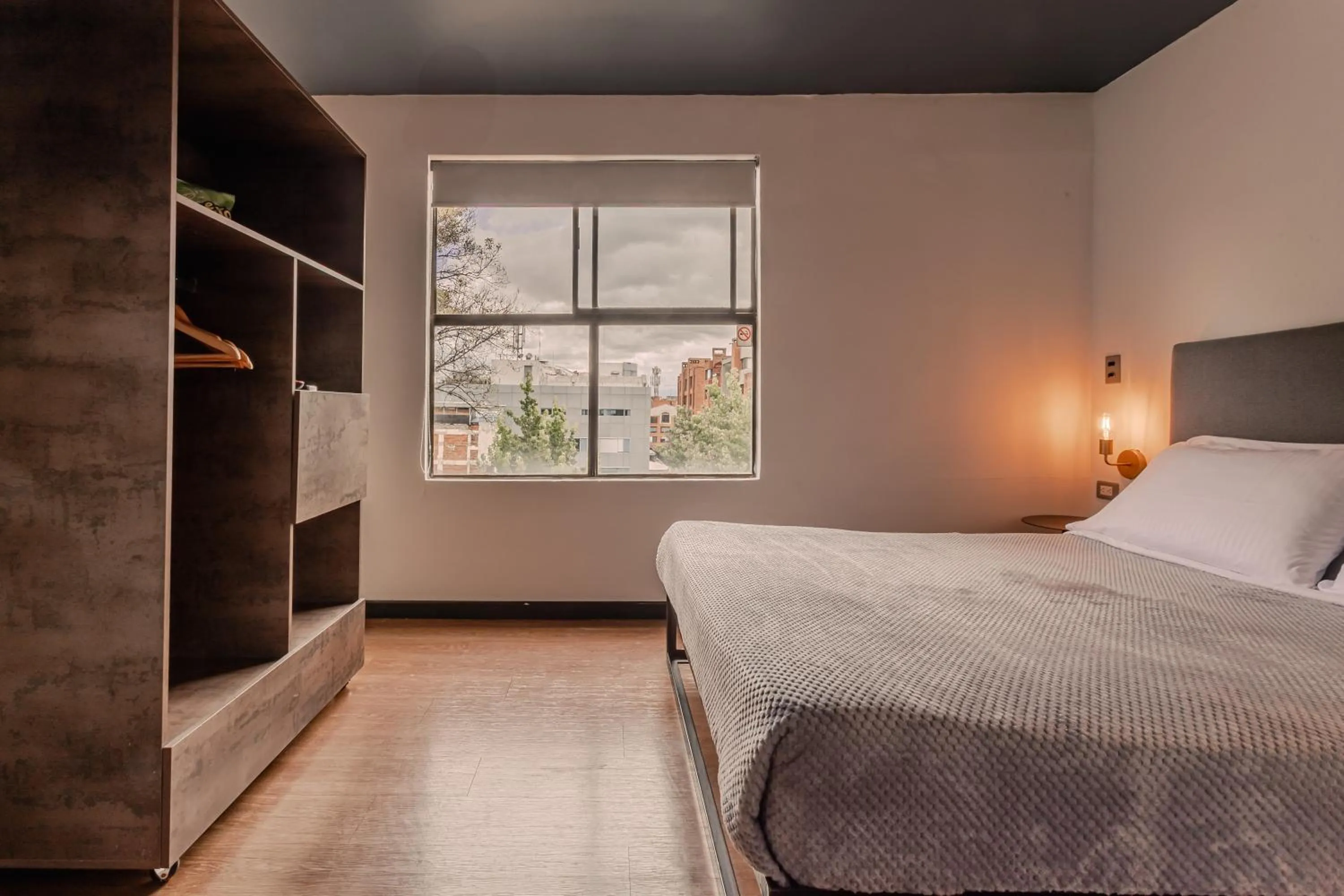 Bedroom, Bed in Soy Local Parque La 93