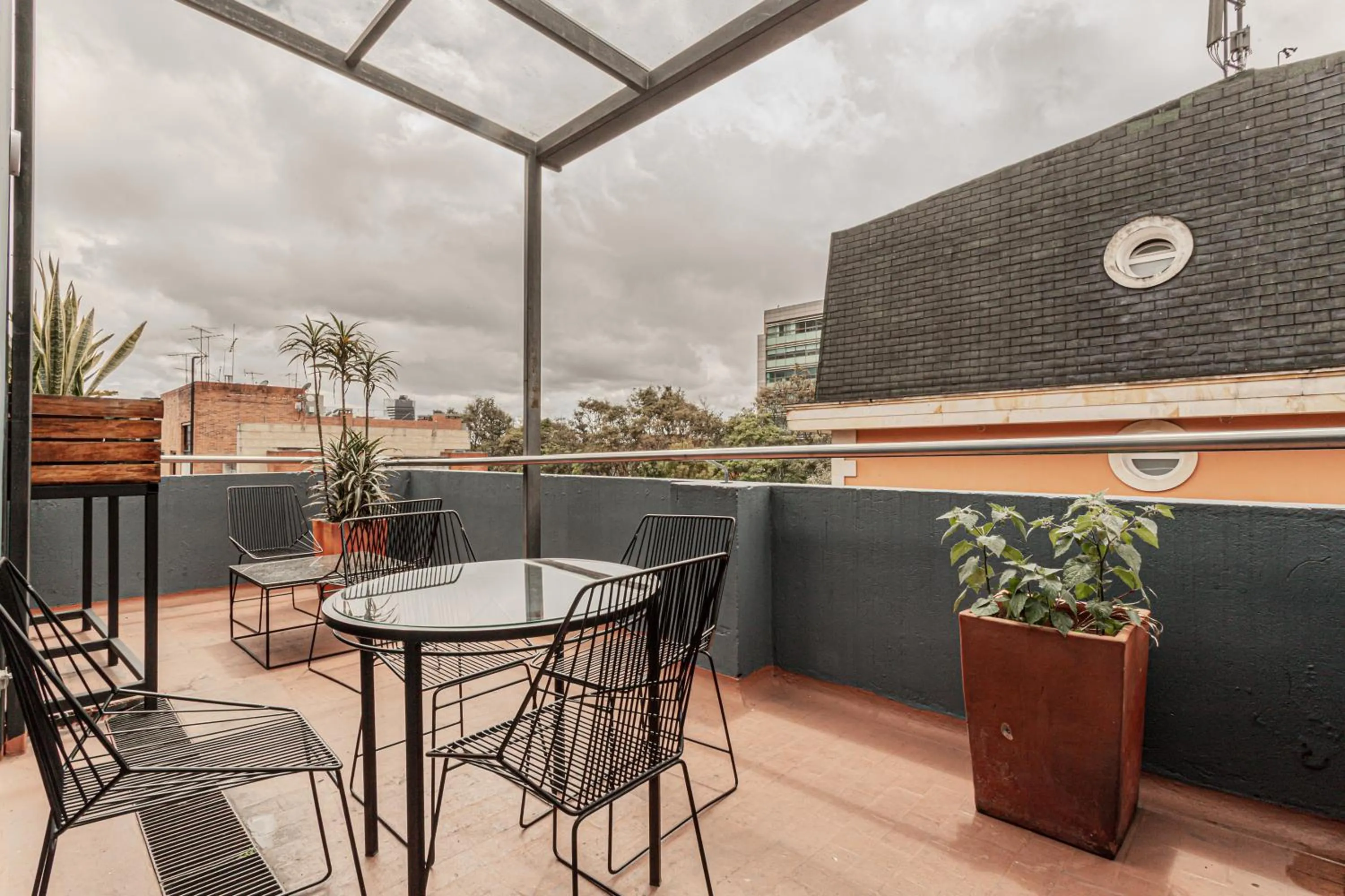 Balcony/Terrace in Soy Local Parque La 93