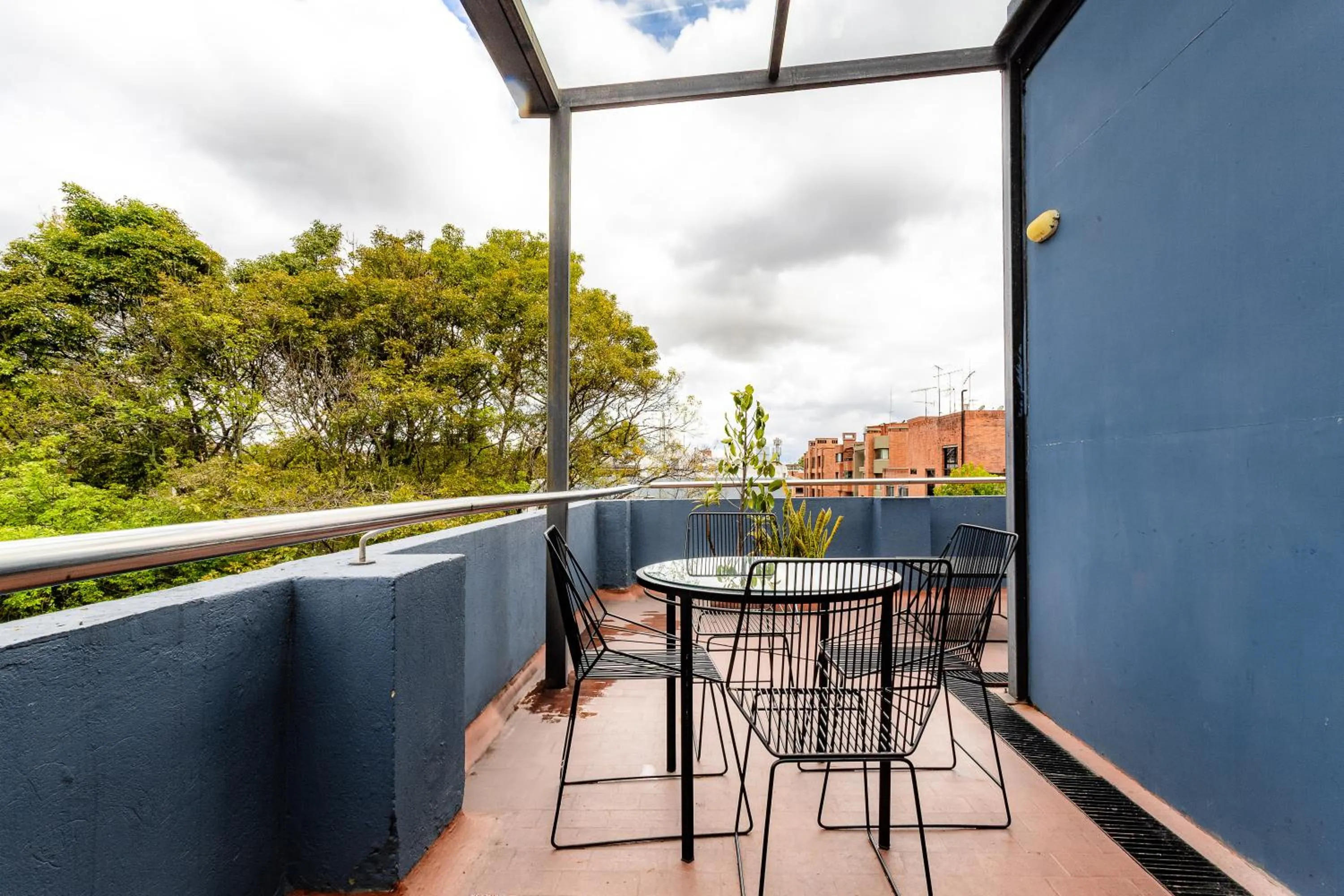 Balcony/Terrace in Soy Local Parque La 93