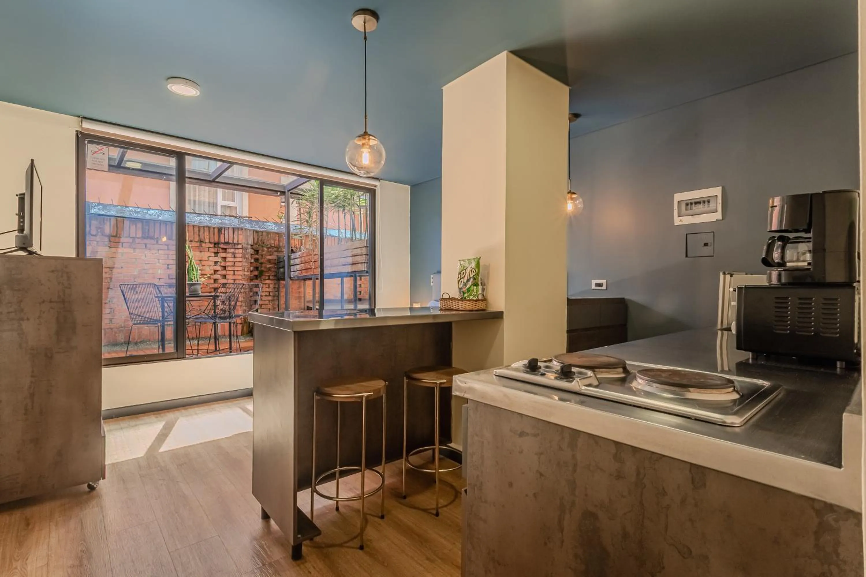 Kitchen or kitchenette in Soy Local Parque La 93