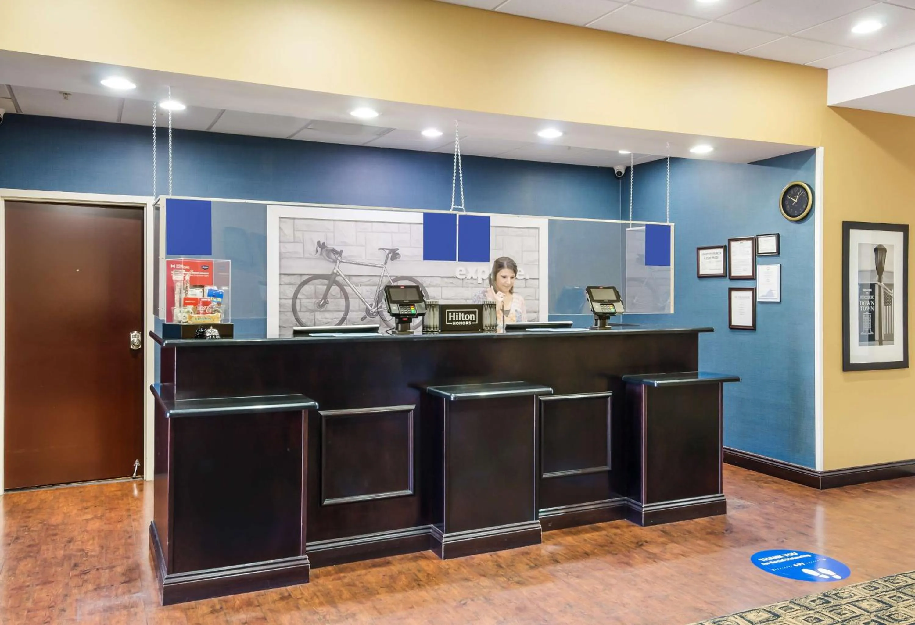 Lobby or reception in Hampton Inn Galax