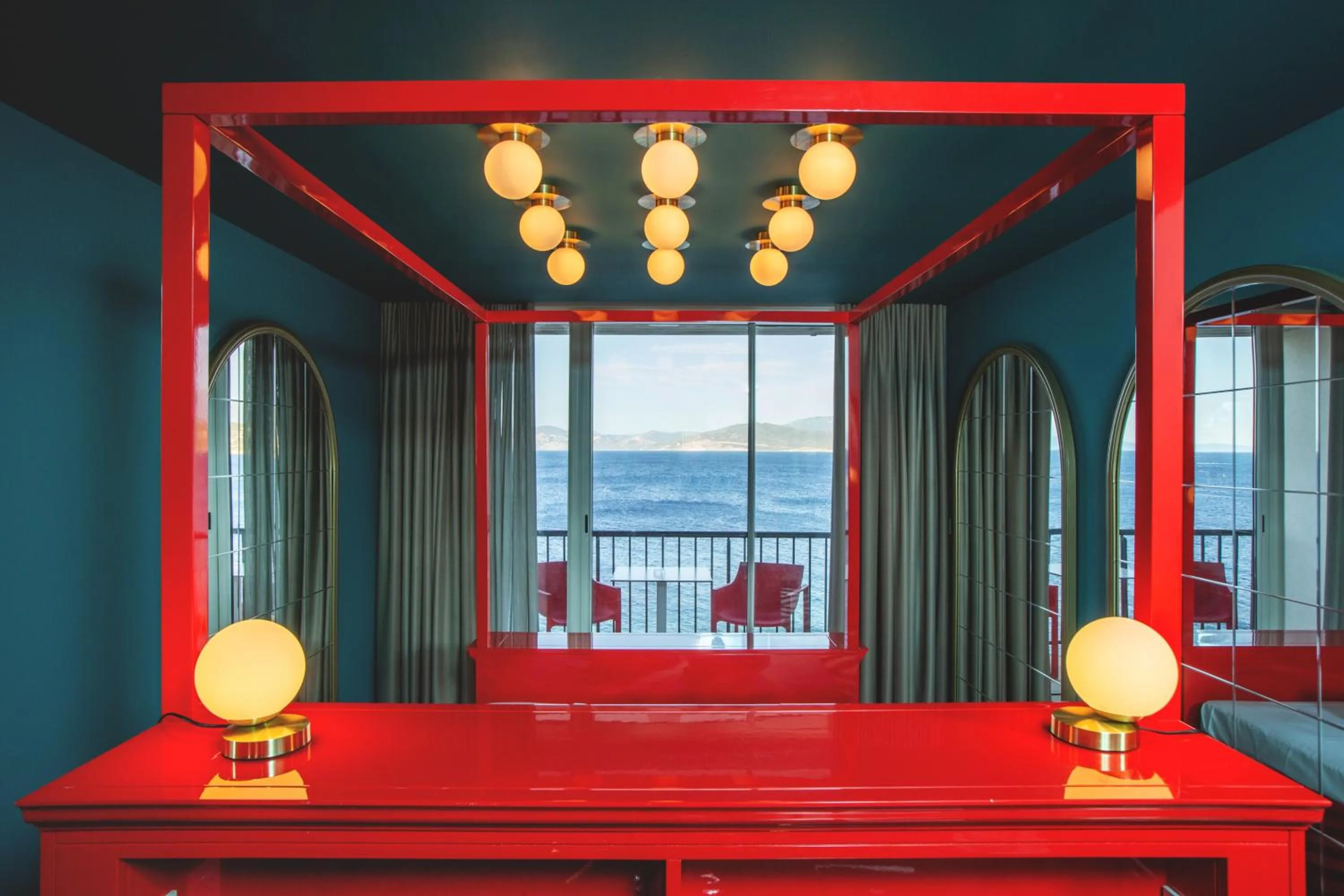 Sea view in Hotel La Pietra Restaurant & Spa