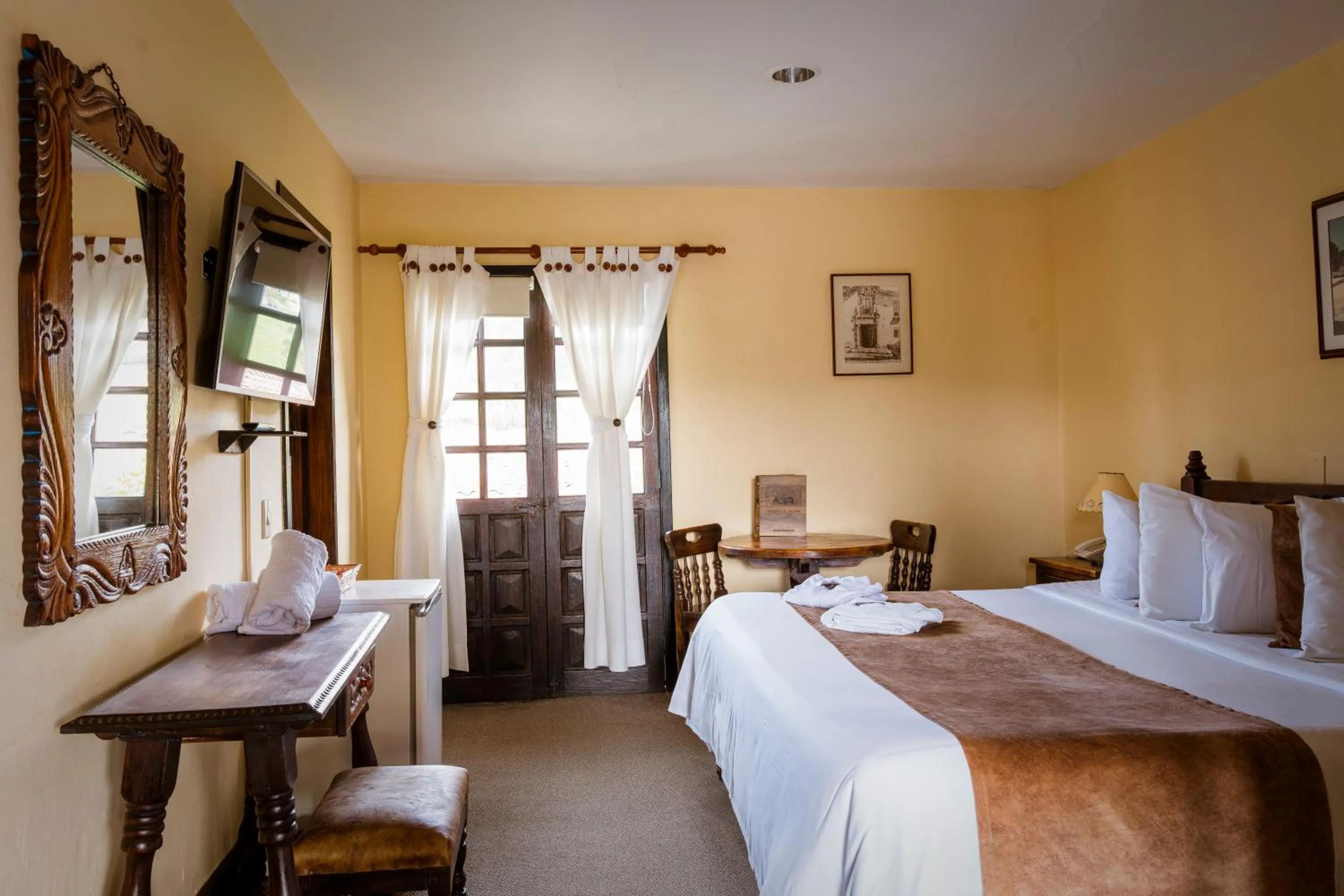 Bed in Hotel Hacienda El Salitre