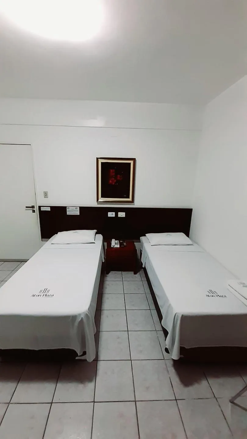 Bed in Aton Plaza Hotel