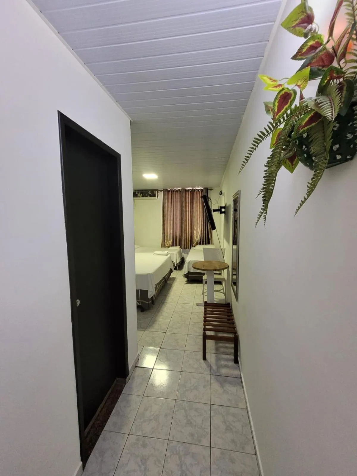 Bed in Aton Plaza Hotel