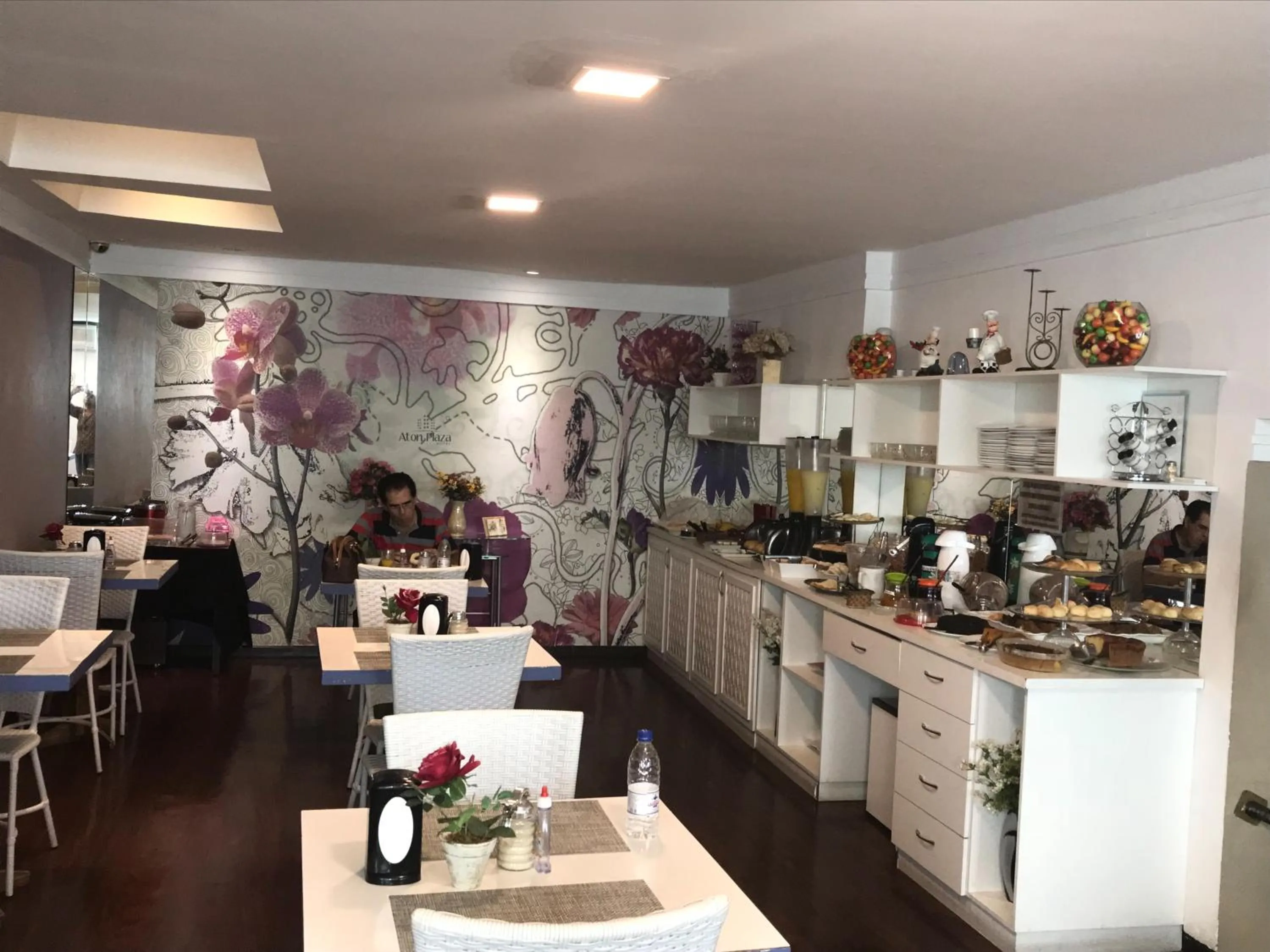 Restaurant/places to eat in Aton Plaza Hotel