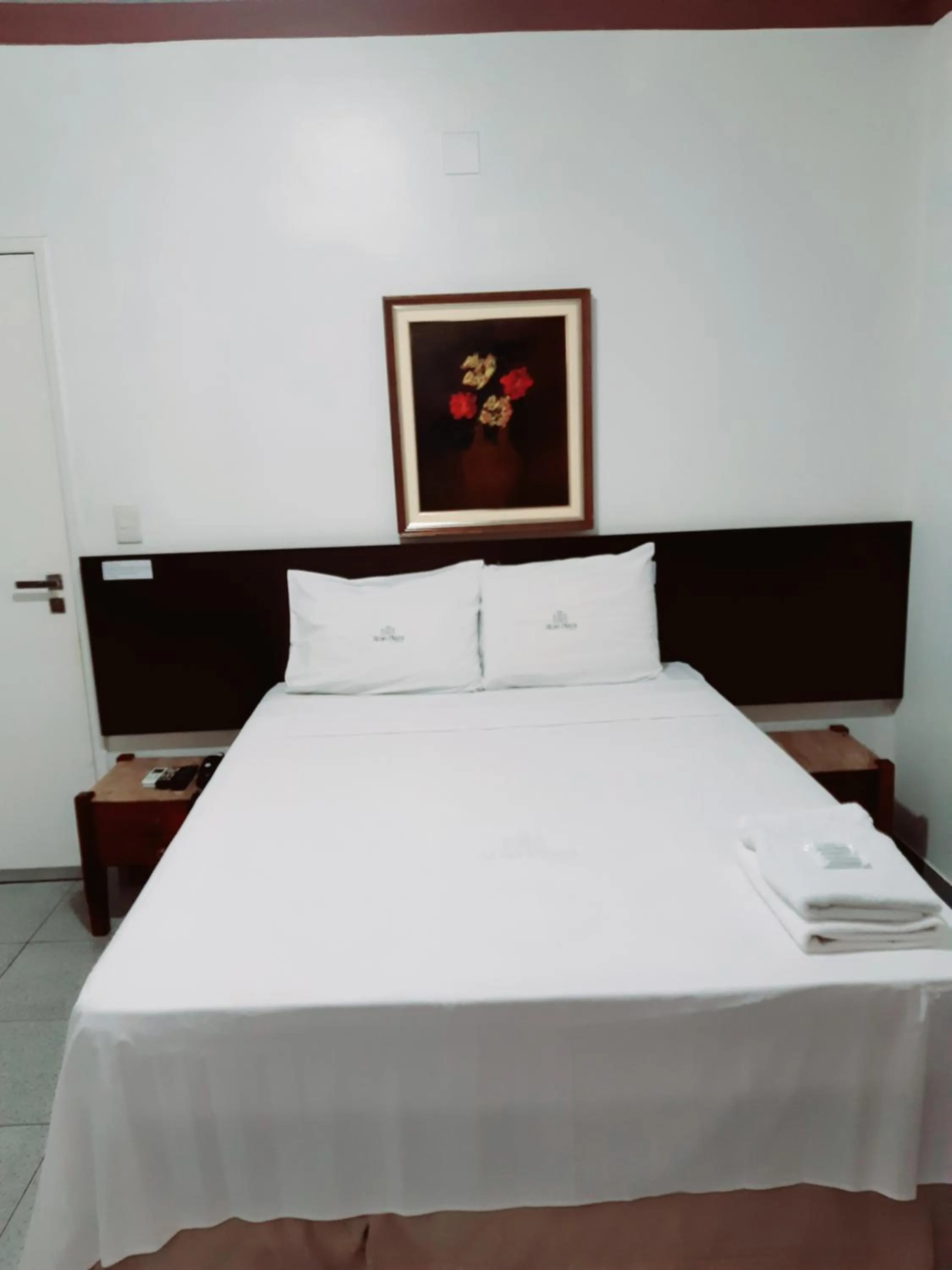 Bed in Aton Plaza Hotel