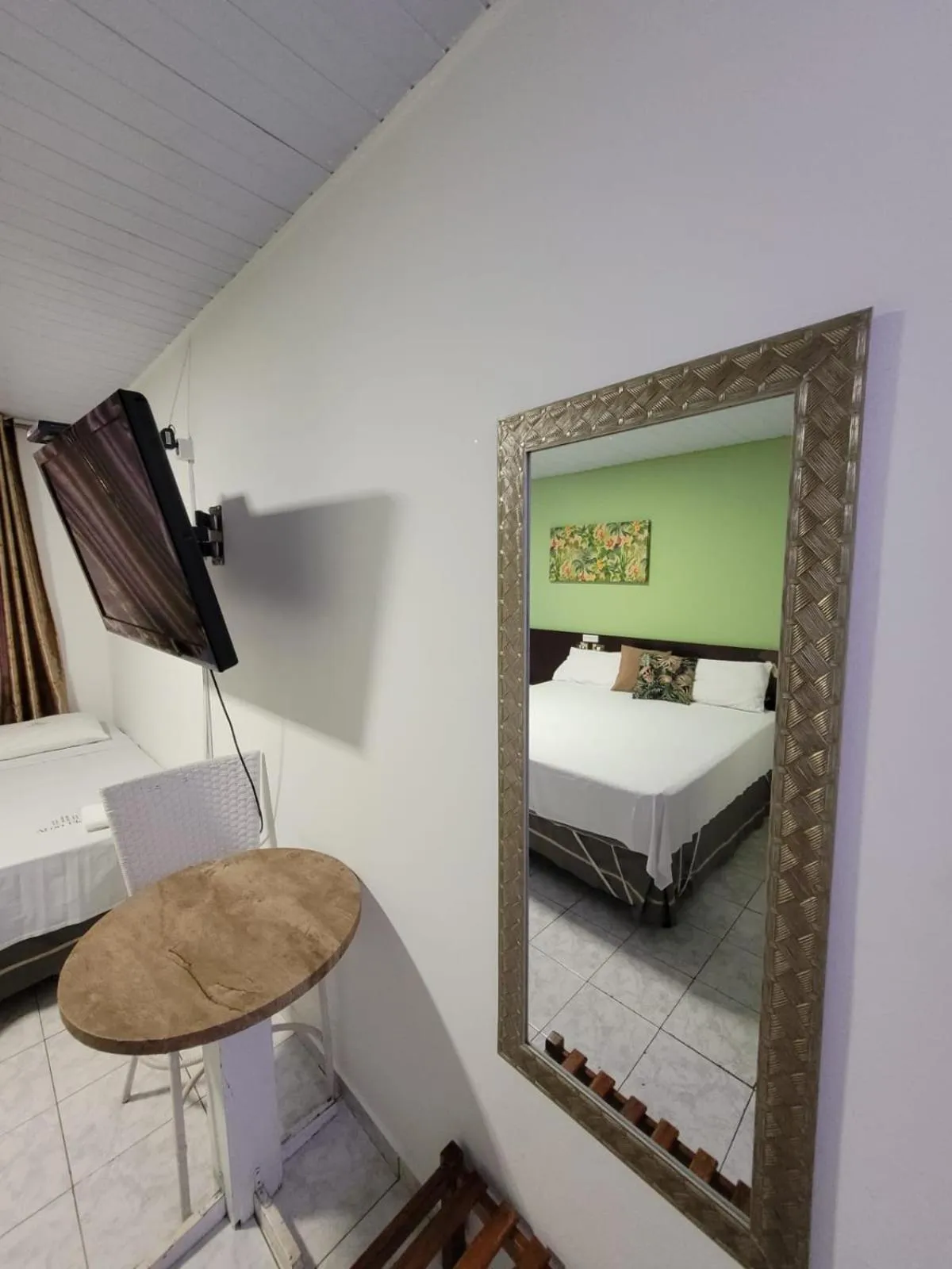 Bed in Aton Plaza Hotel