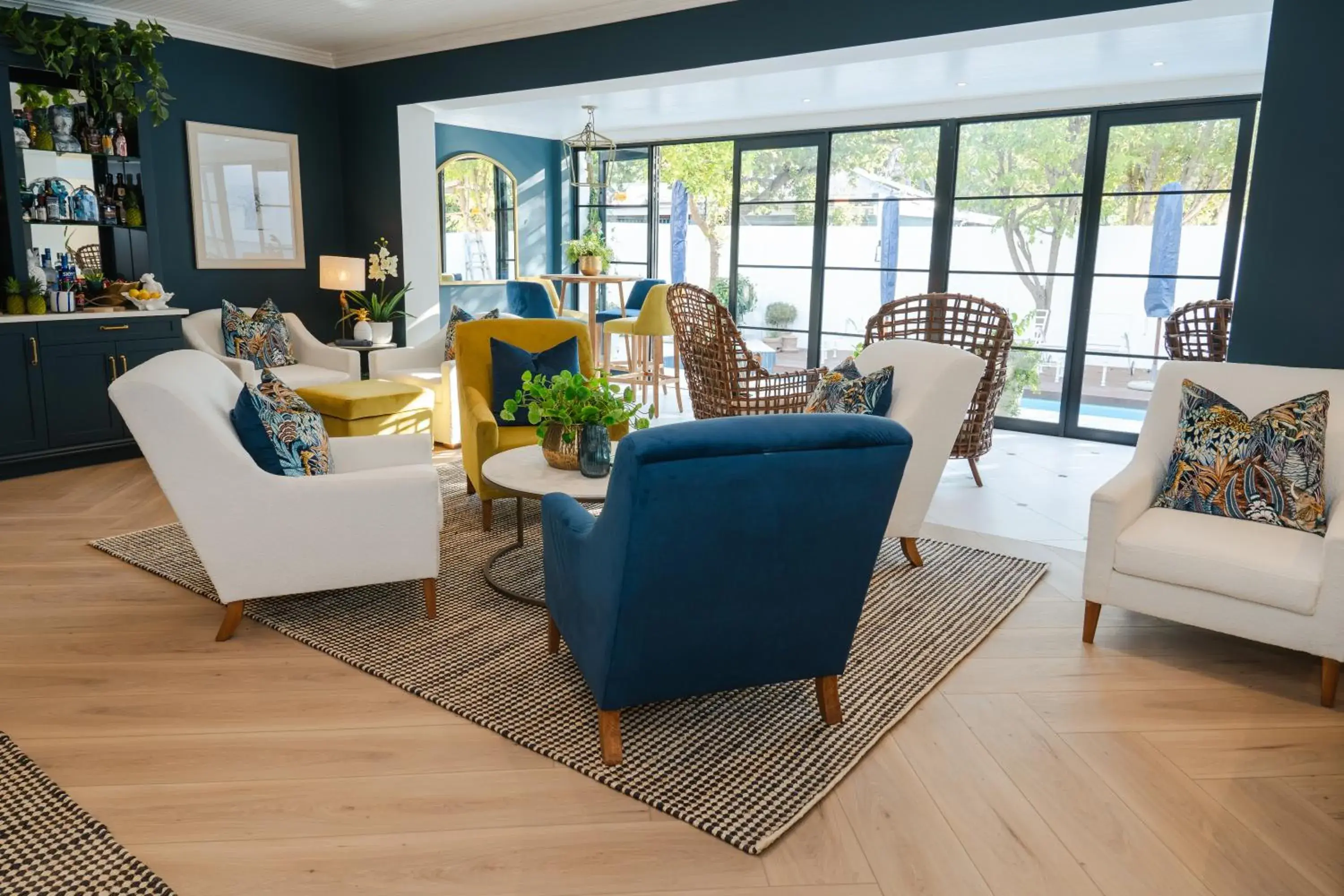 Living room in Last Word Franschhoek Living room in Last Word Franschhoek