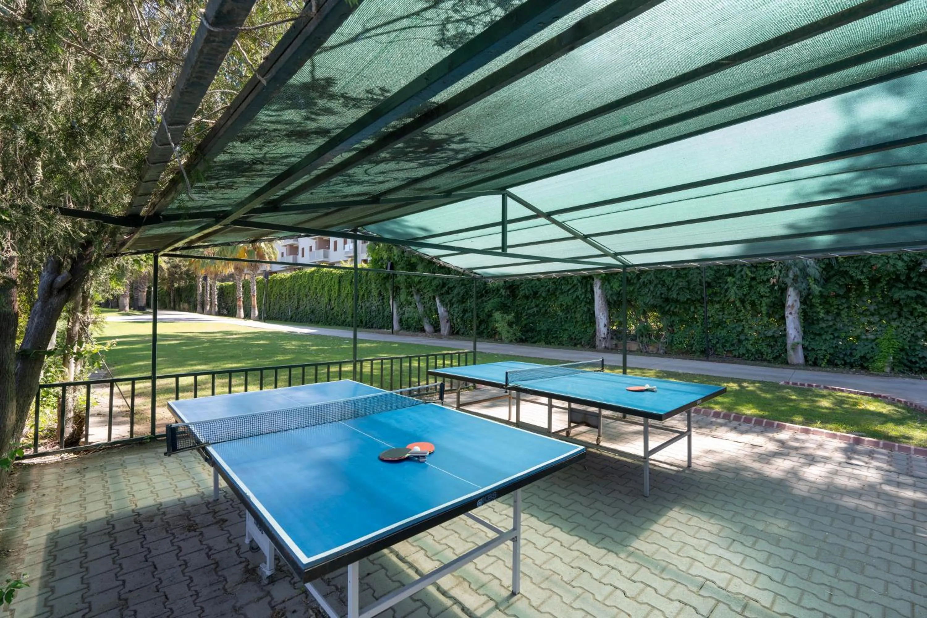 Patio in Limak Arcadia Sport Resort Belek