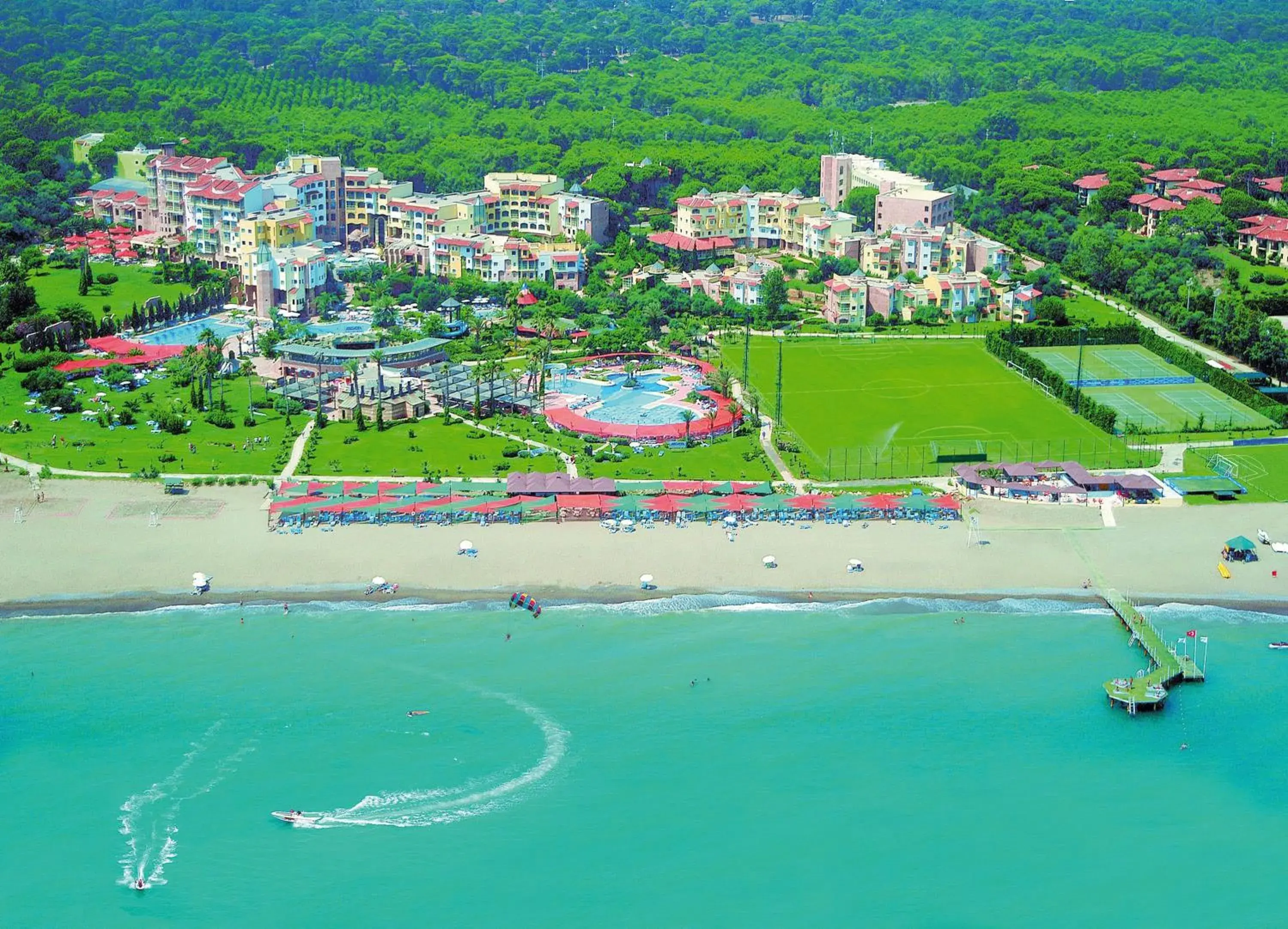 Bird's eye view in Limak Arcadia Golf Resort - 2 children Free up to age 14