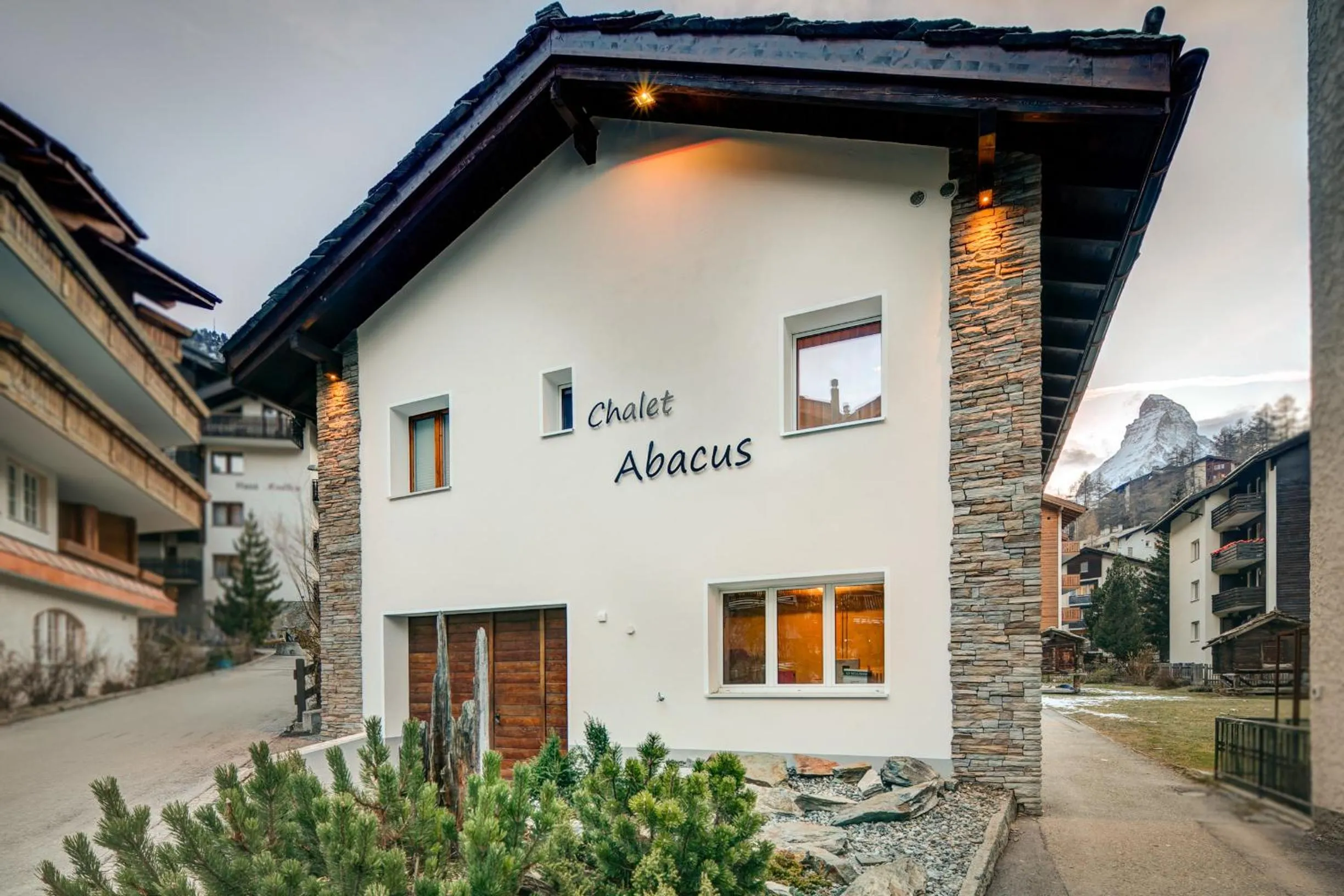 Bird's eye view in Chalet Abacus