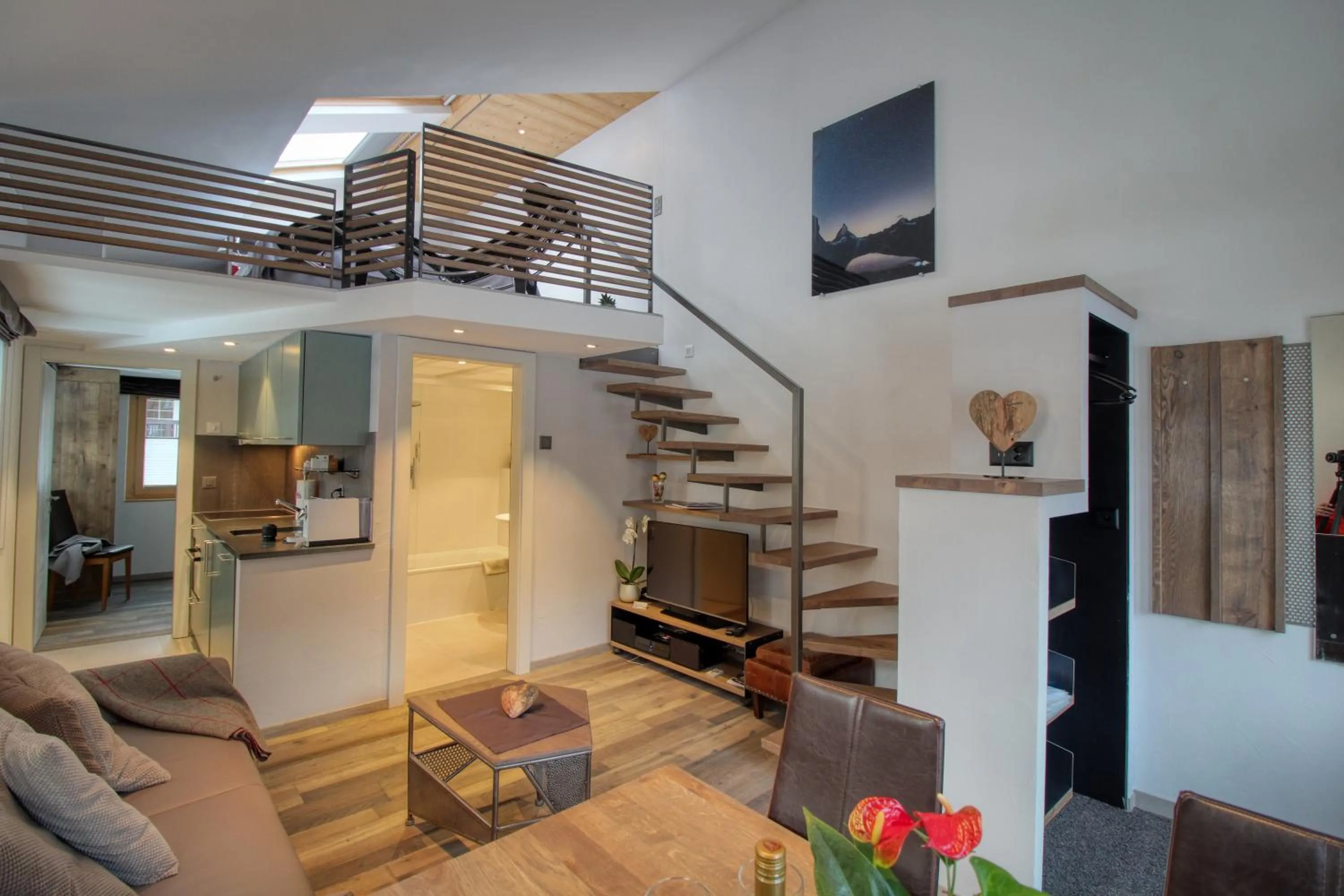 TV and multimedia in Chalet Abacus