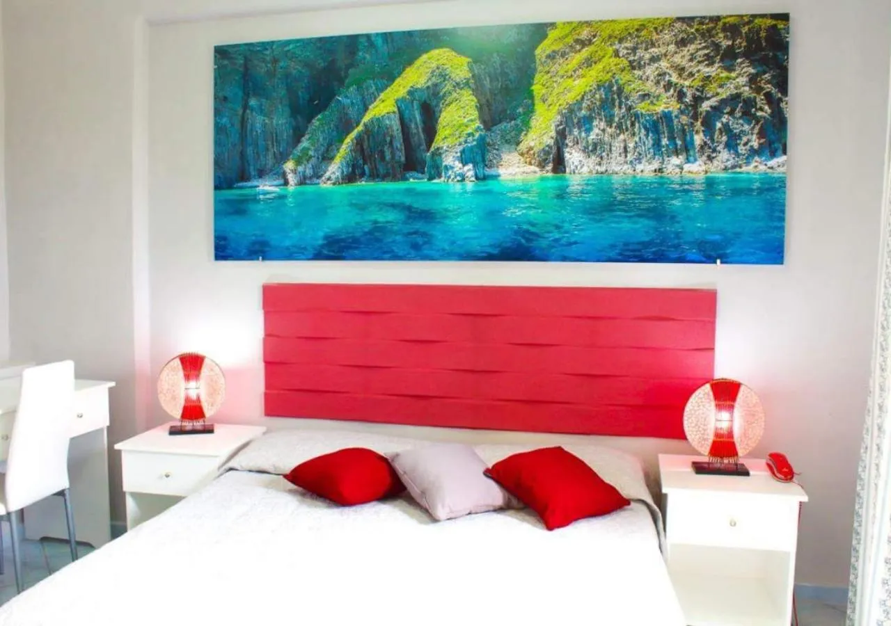 Bed in Hotel Ortensia