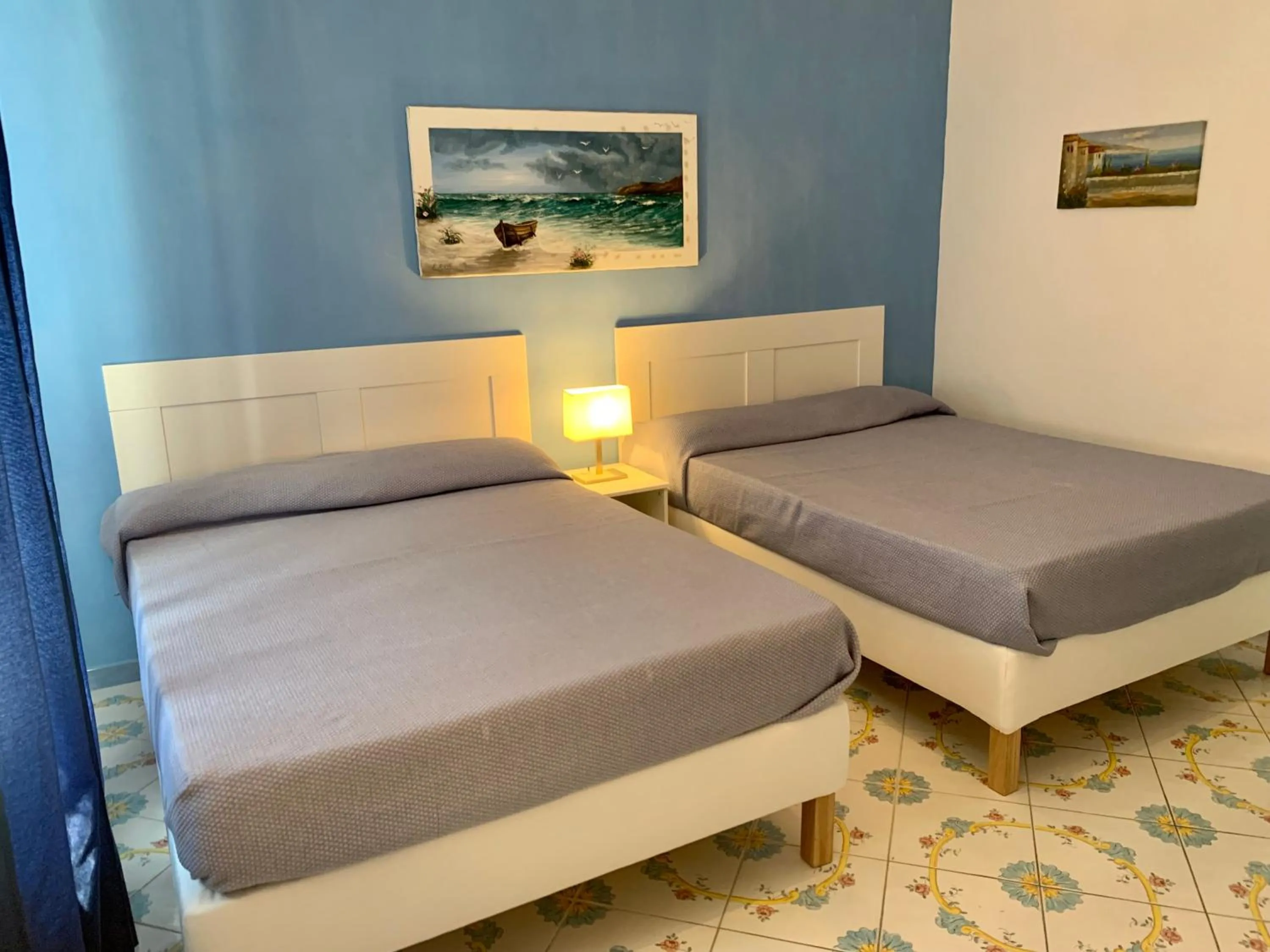 Bed in Hotel Ortensia