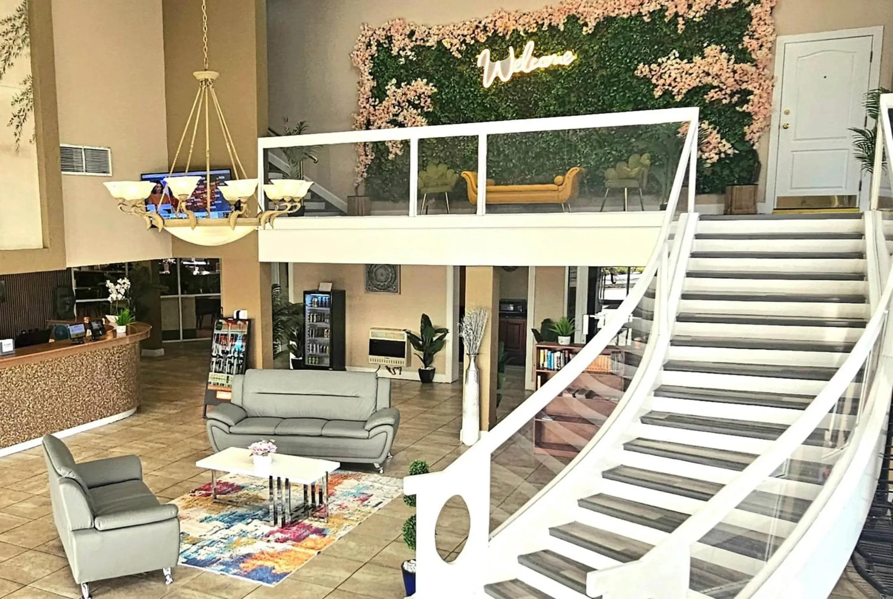 Lobby or reception in Quality Inn & Suites Conference Center Lobby or reception in Quality Inn & Suites Conference Center