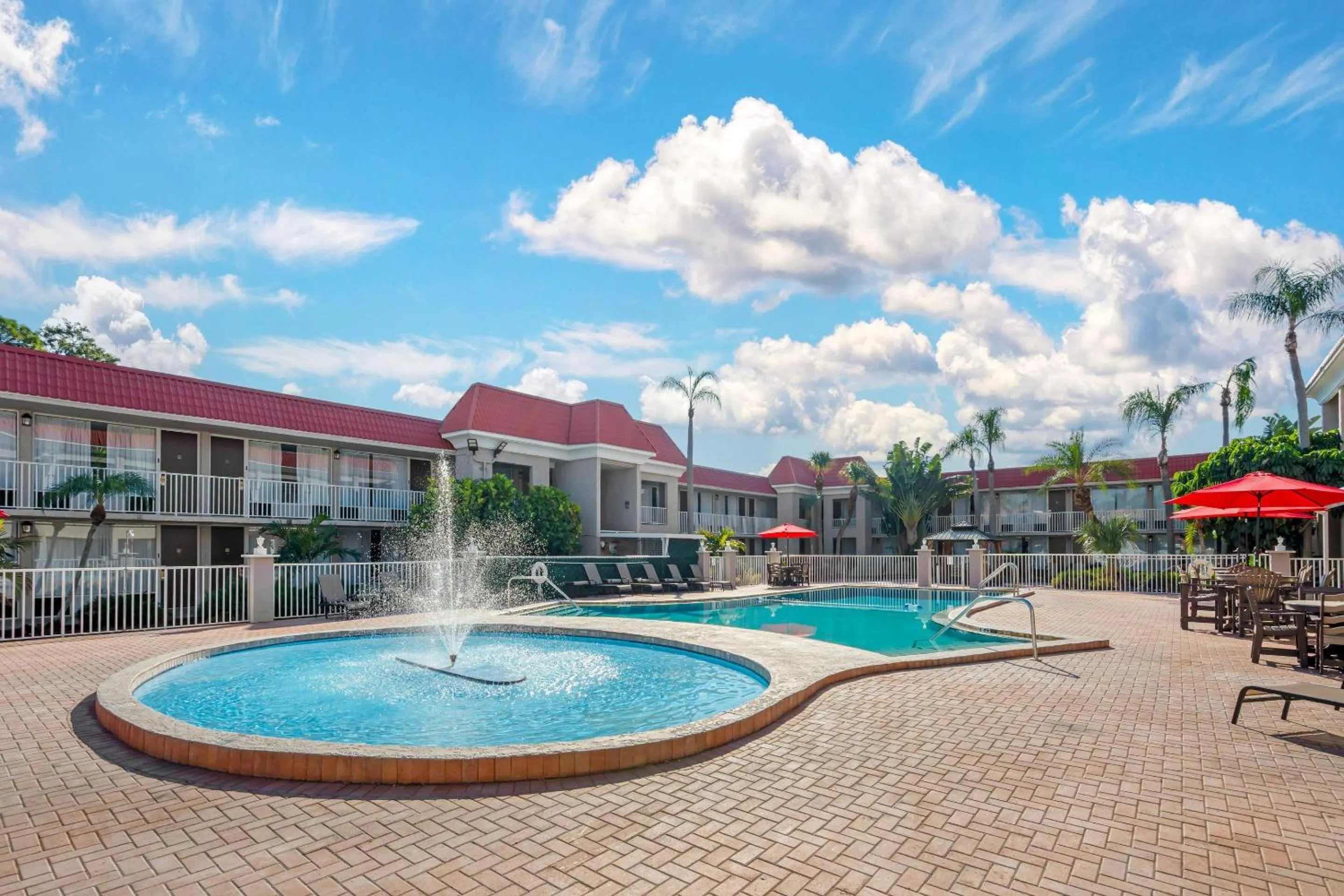 Swimming pool in Quality Inn & Suites Conference Center