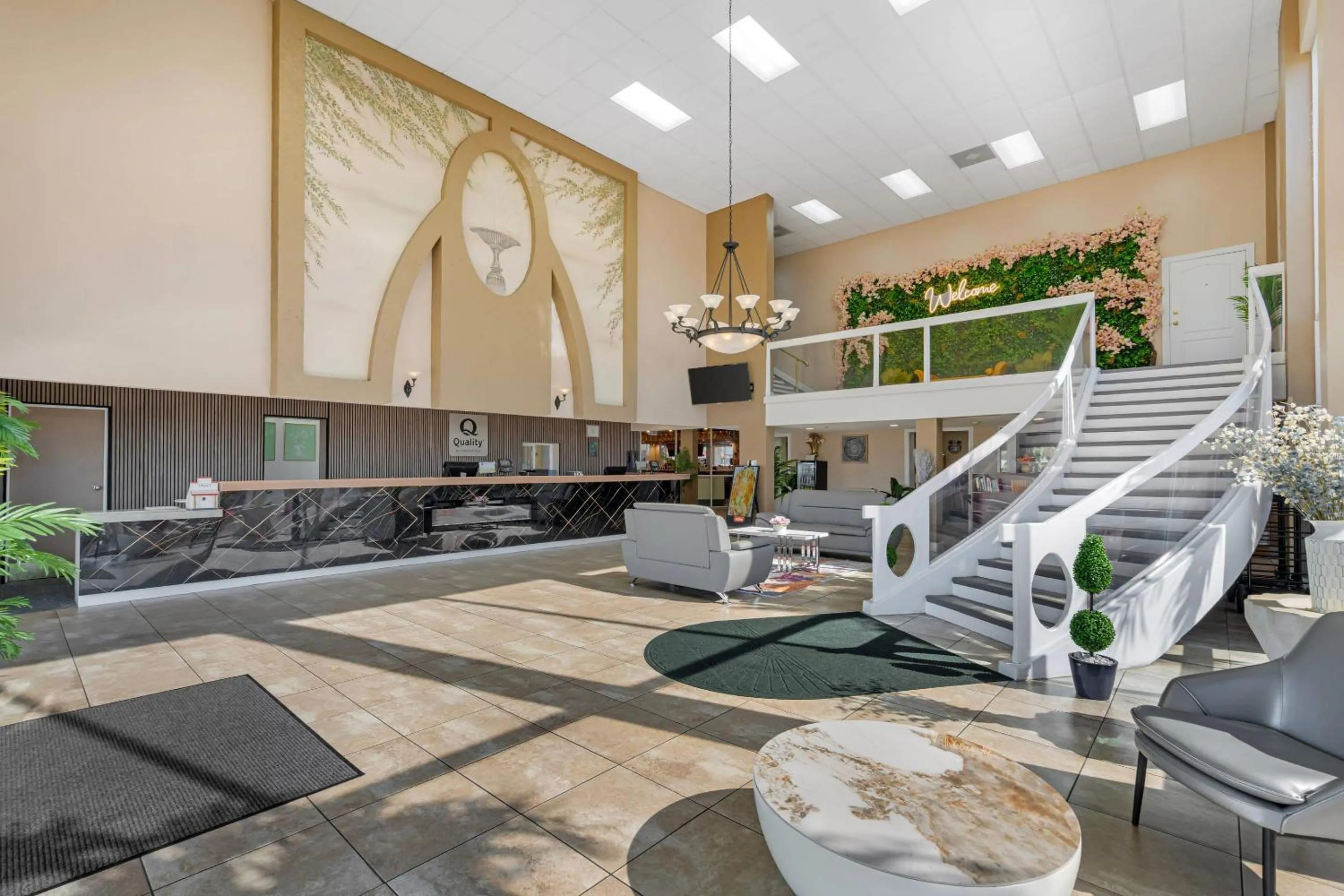 Lobby or reception in Quality Inn & Suites Conference Center