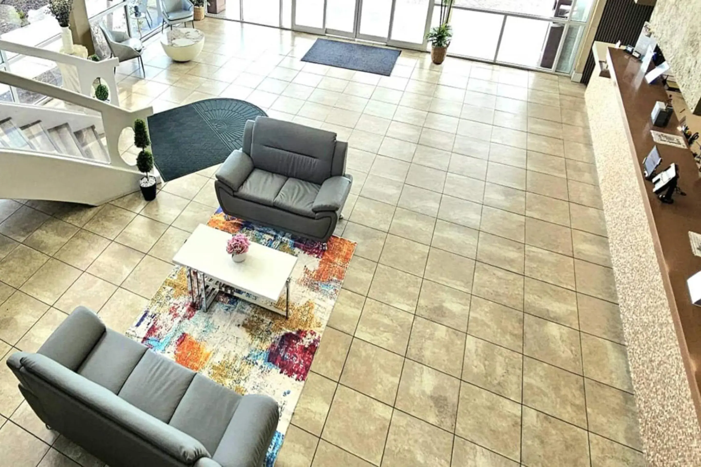 Lobby or reception in Quality Inn & Suites Conference Center Lobby or reception in Quality Inn & Suites Conference Center