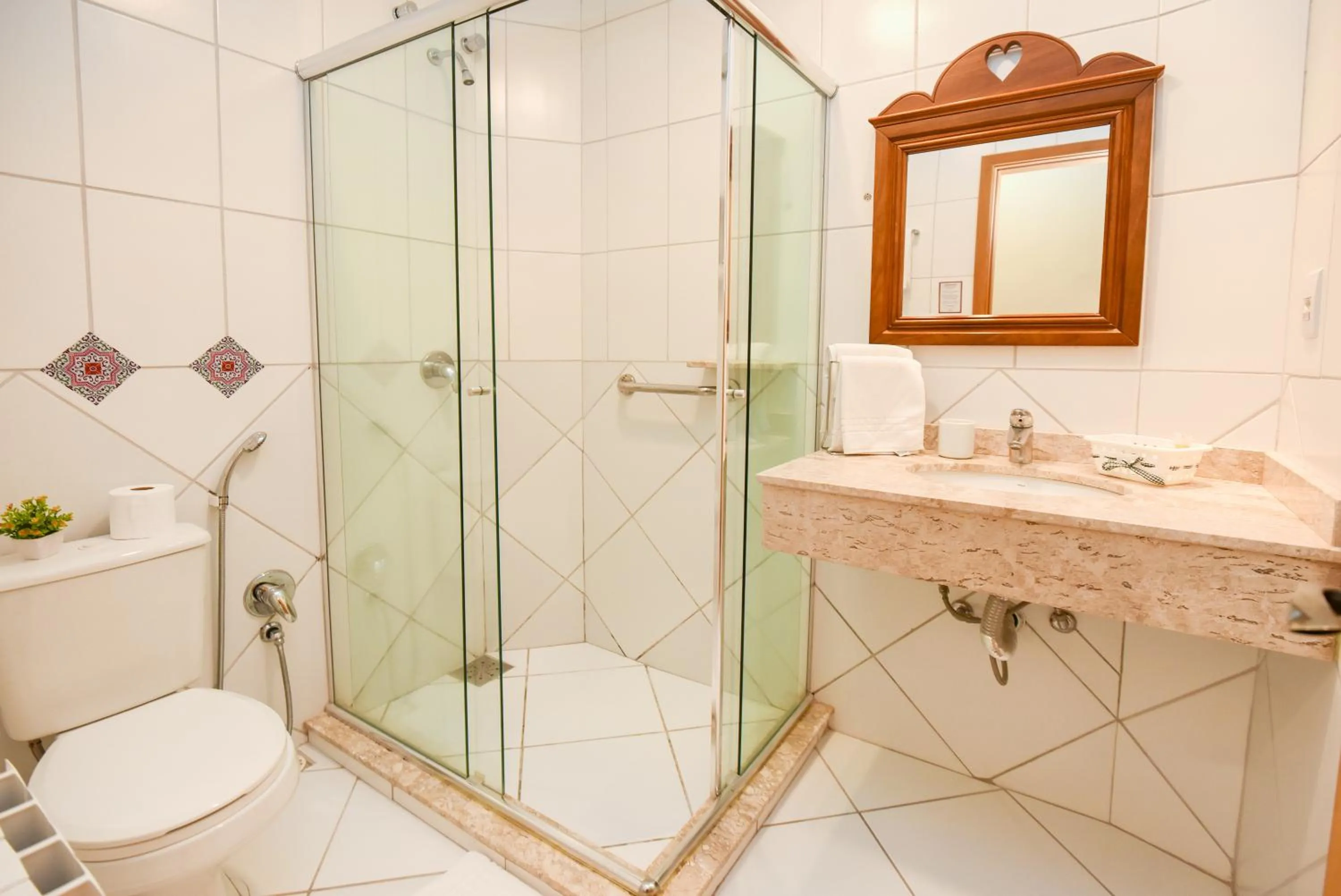 Bathroom in Hotel das Hortênsias