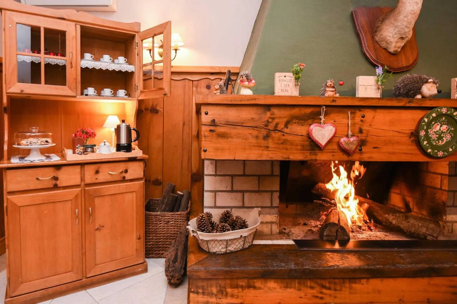 Living room in Hotel das Hortênsias