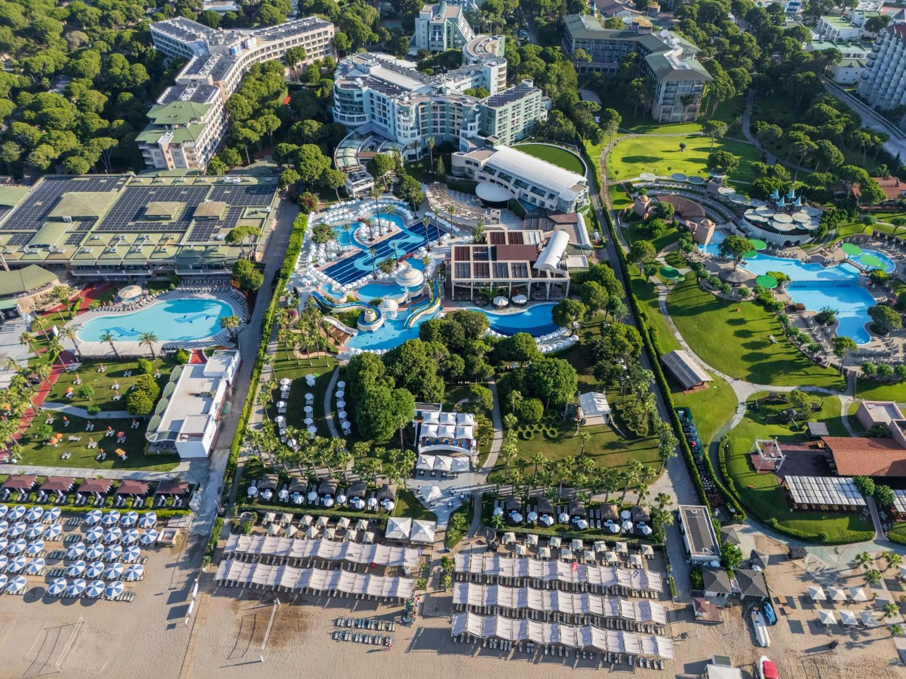 Property building in Limak Atlantis Deluxe Hotel Belek
