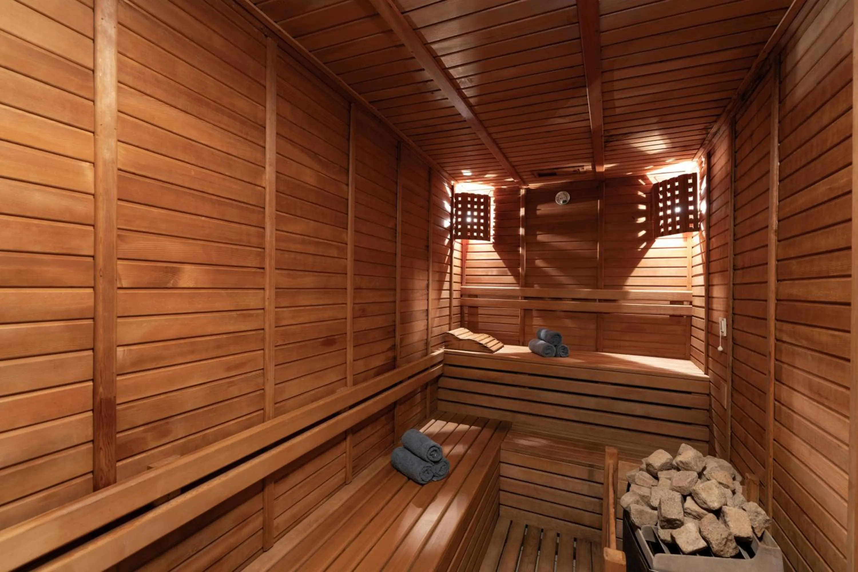Sauna in Limak Atlantis Deluxe Hotel Belek