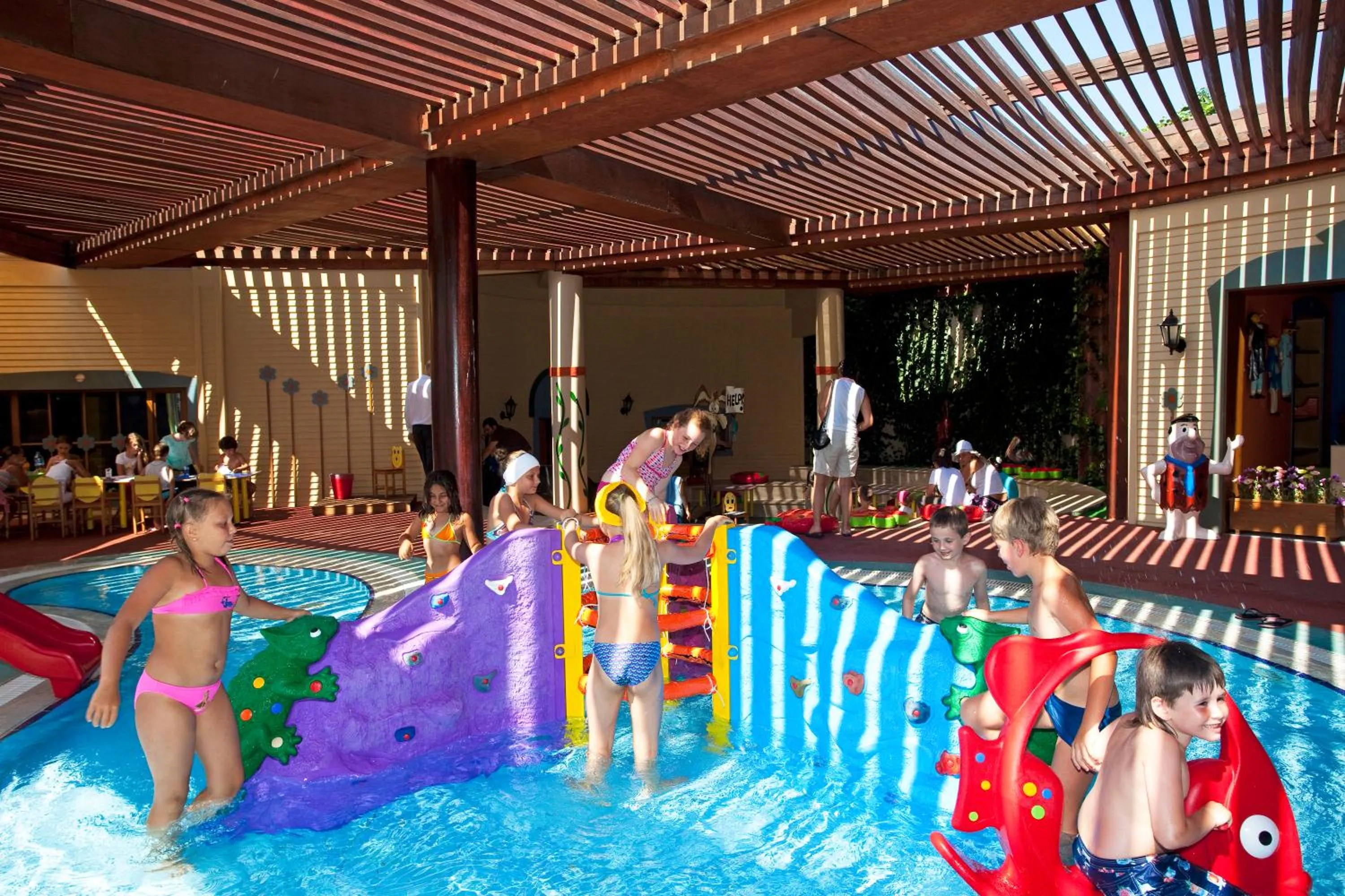 Children play ground in Limak Atlantis Deluxe Hotel Belek