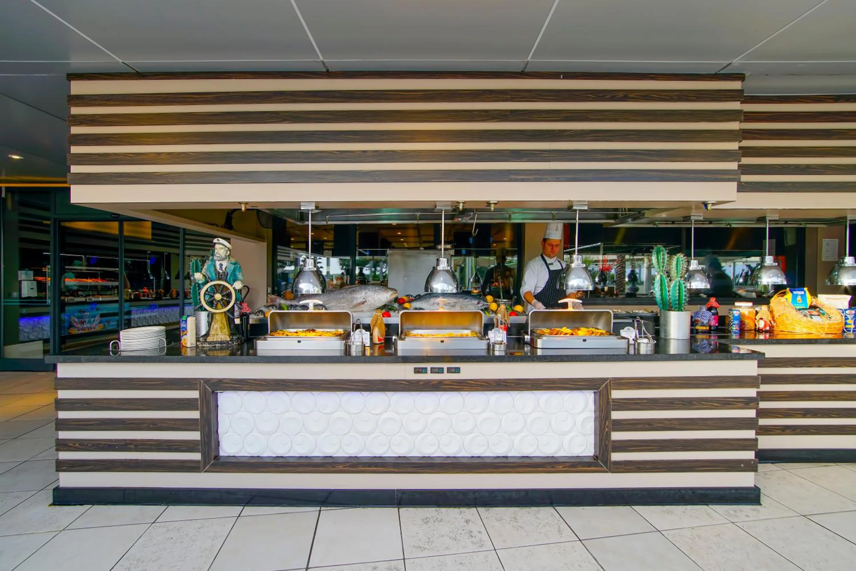 Food close-up in Limak Atlantis Deluxe Hotel Belek