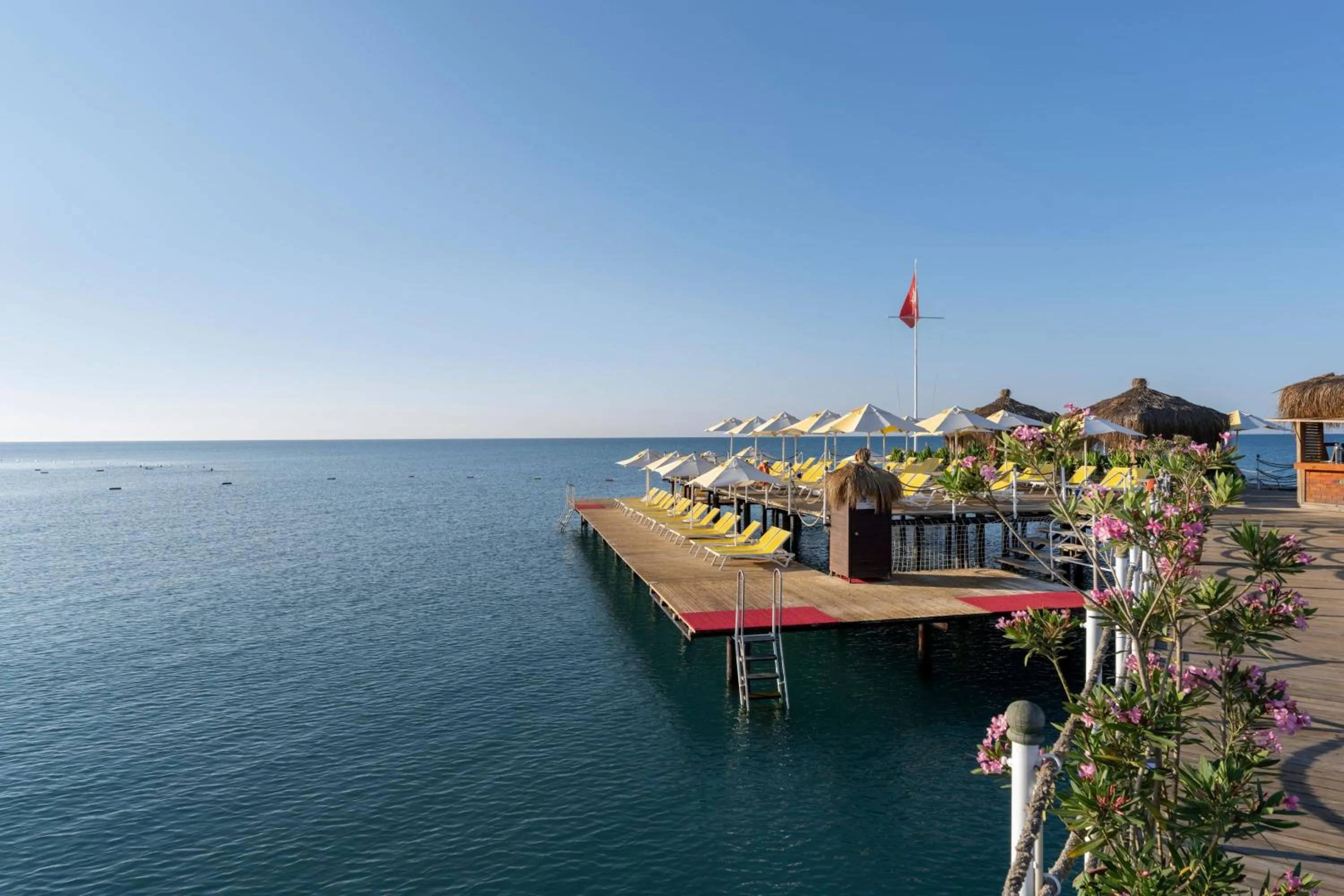 Beach in Limak Atlantis Deluxe Hotel Belek