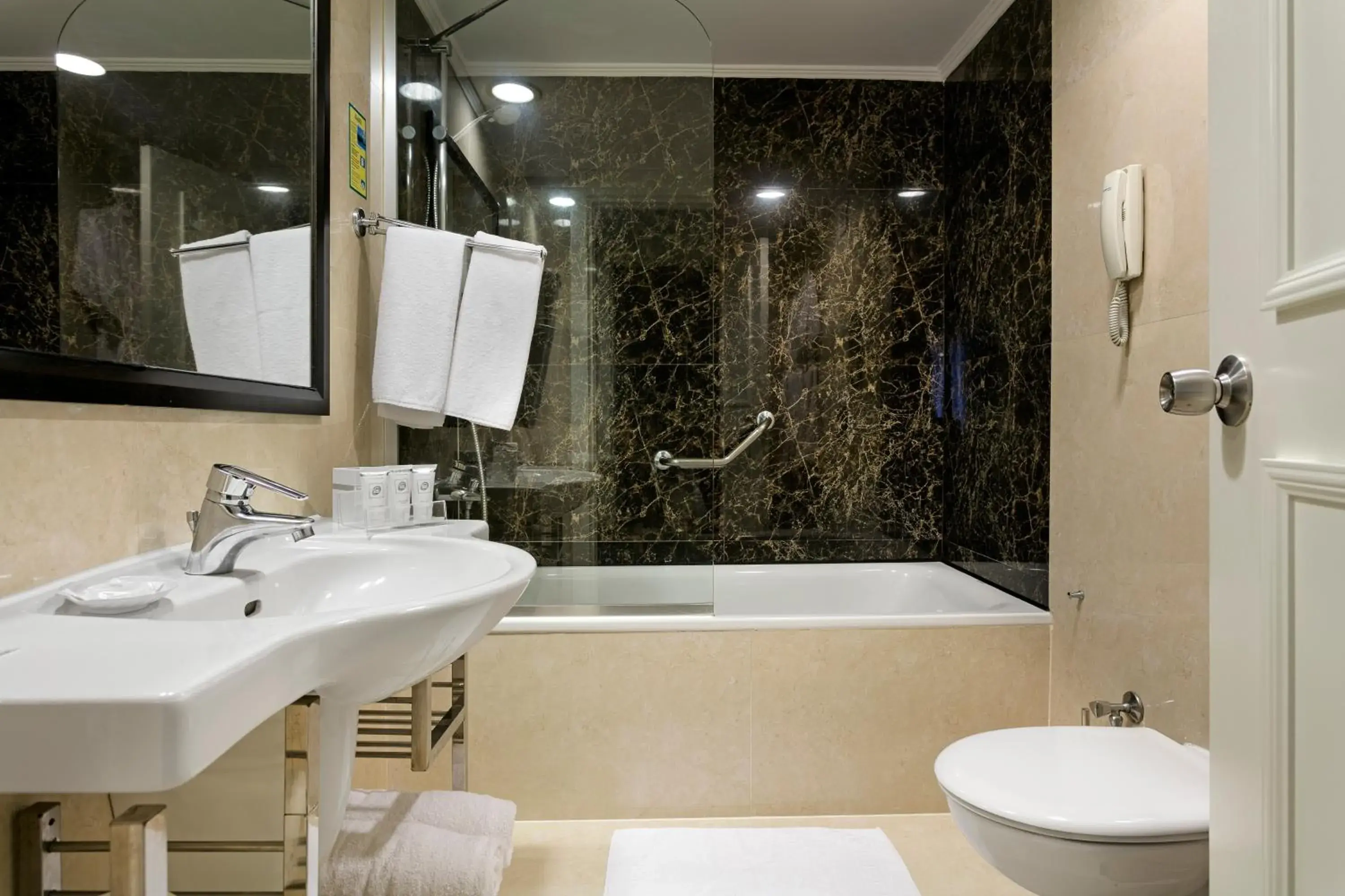 Bathroom in Limak Atlantis Deluxe Hotel-2 Children Free up to Age 14