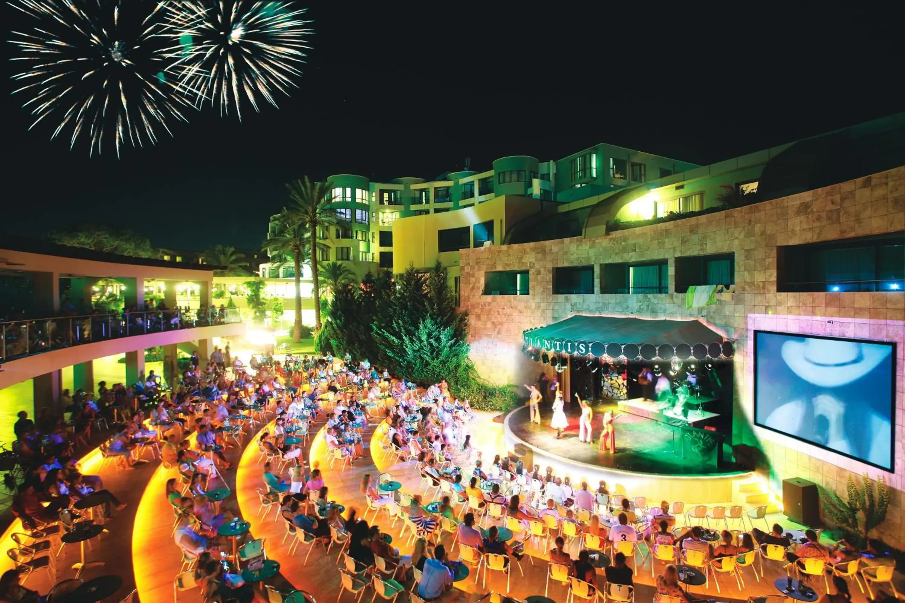 Evening entertainment in Limak Atlantis Deluxe Hotel-2 Children Free up to Age 14
