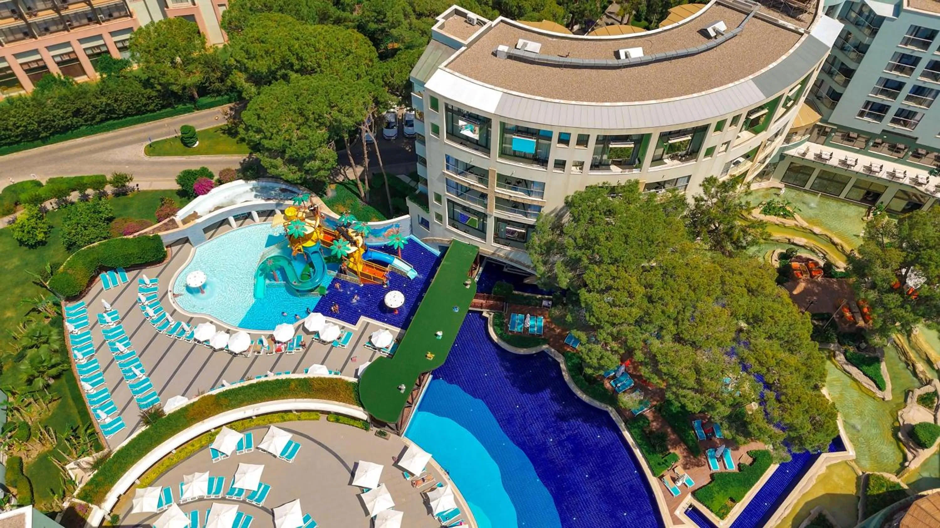 Property building in Limak Atlantis Deluxe Hotel Belek