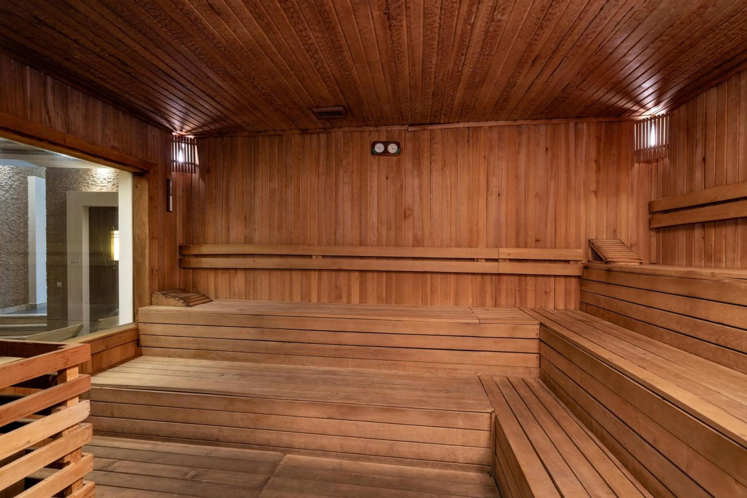 Sauna in Limak Atlantis Deluxe Hotel Belek