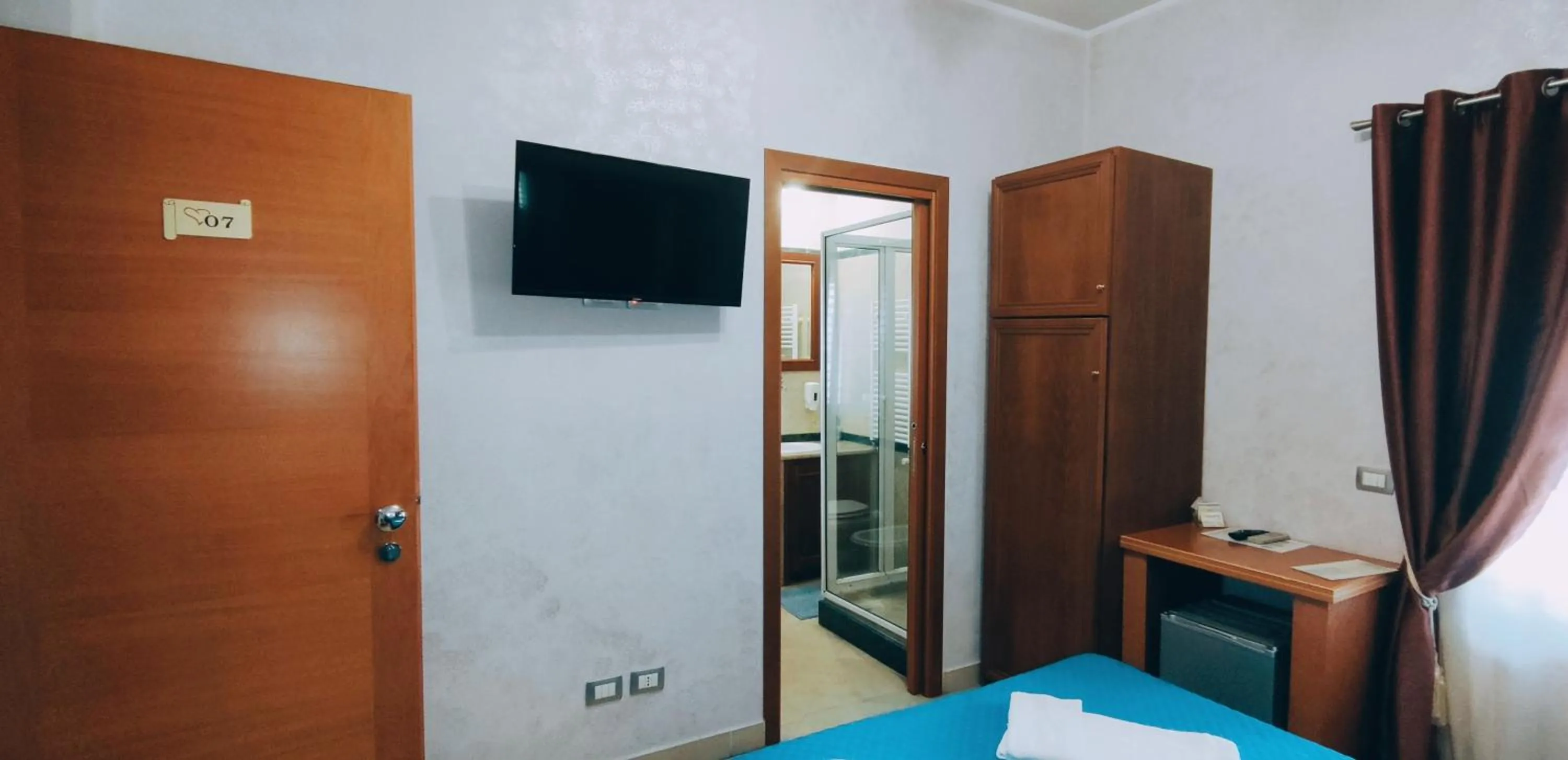 View (from property/room), Bed in Affittacamere Stranamore