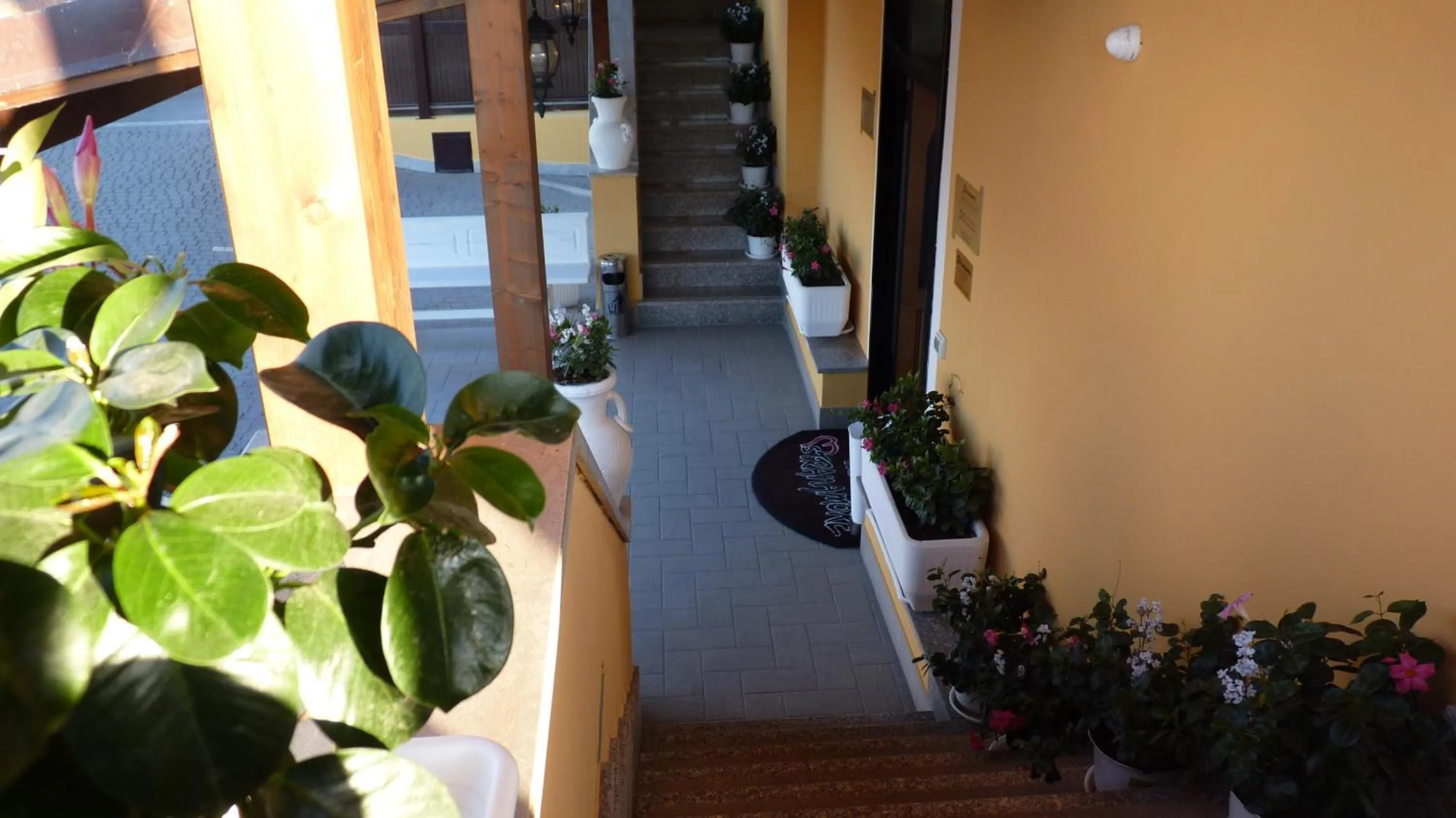 Patio in Affittacamere Stranamore