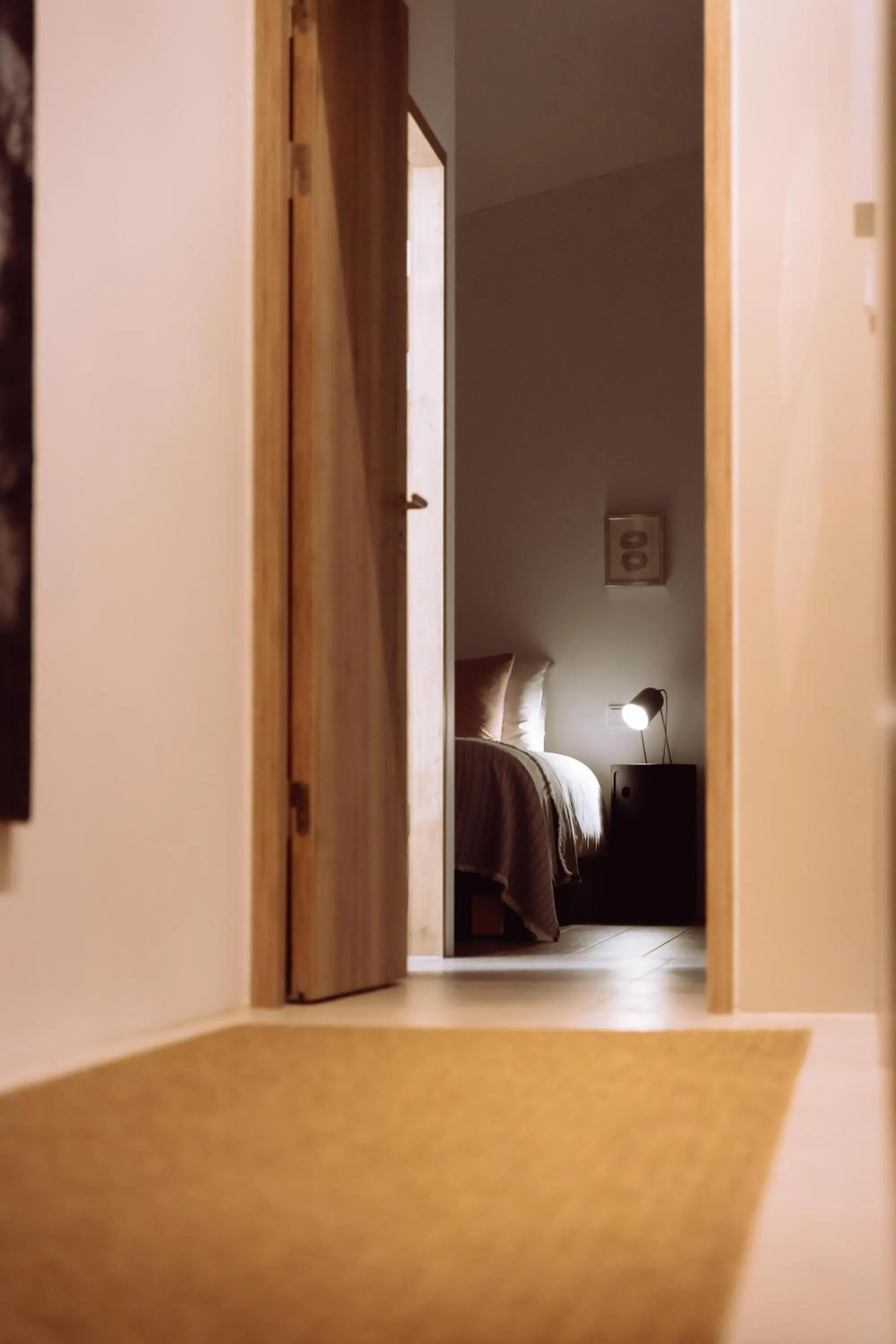 Bed in Kerbyggd: Luxury house and cottage in golden circle