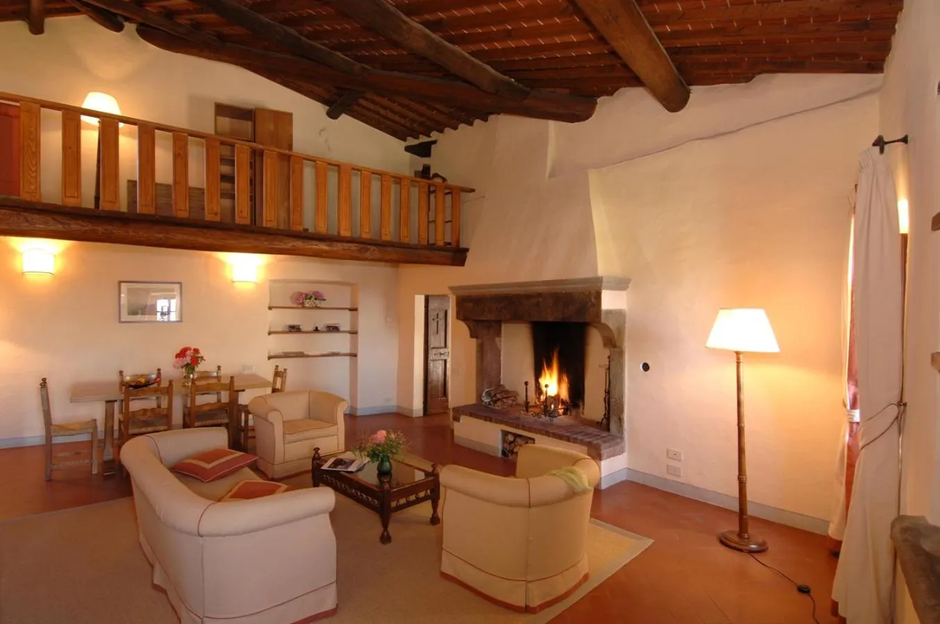 Living room in Castello Di Gargonza