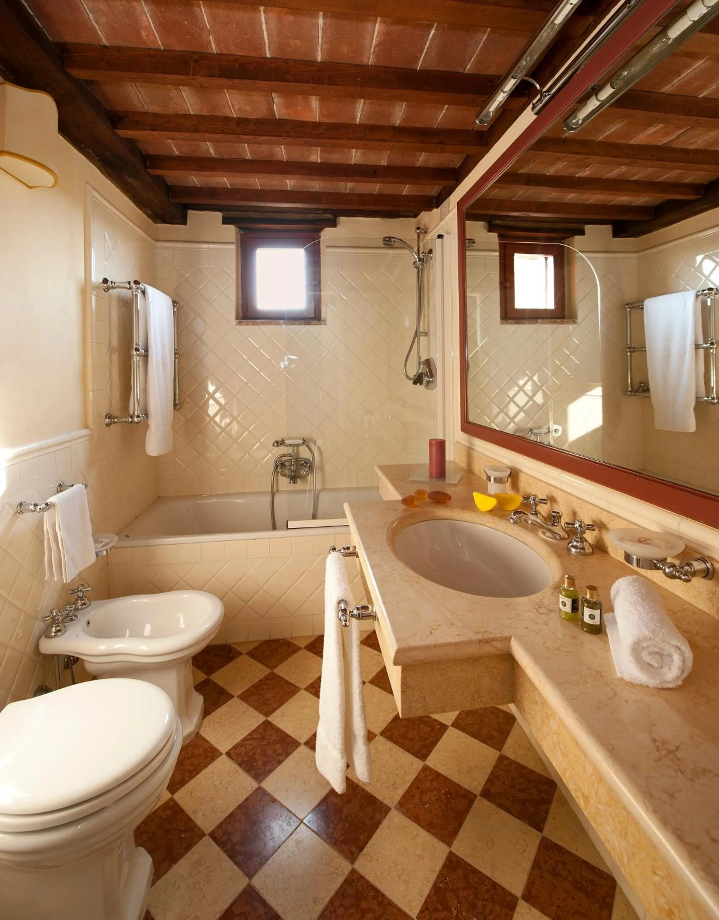 Bathroom in Castello Di Gargonza