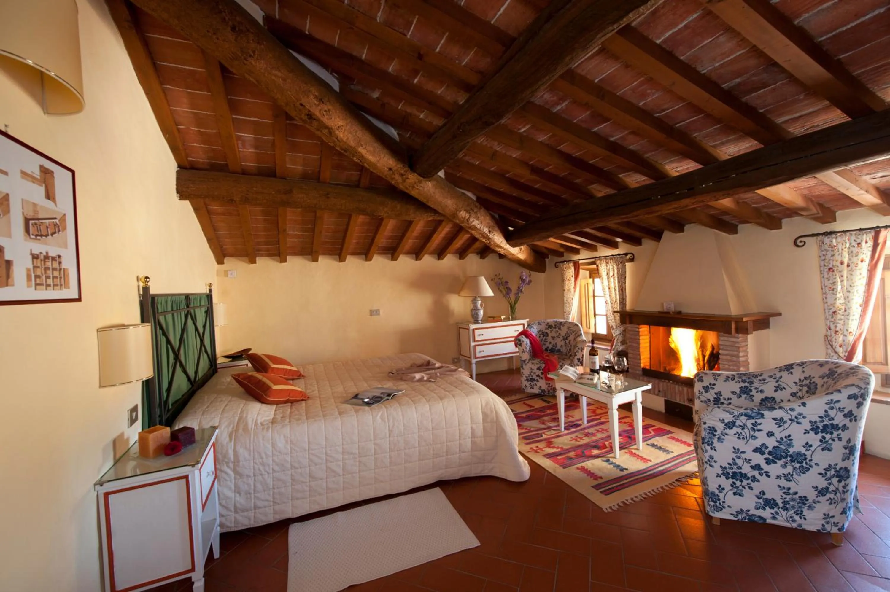 Bed in Castello Di Gargonza