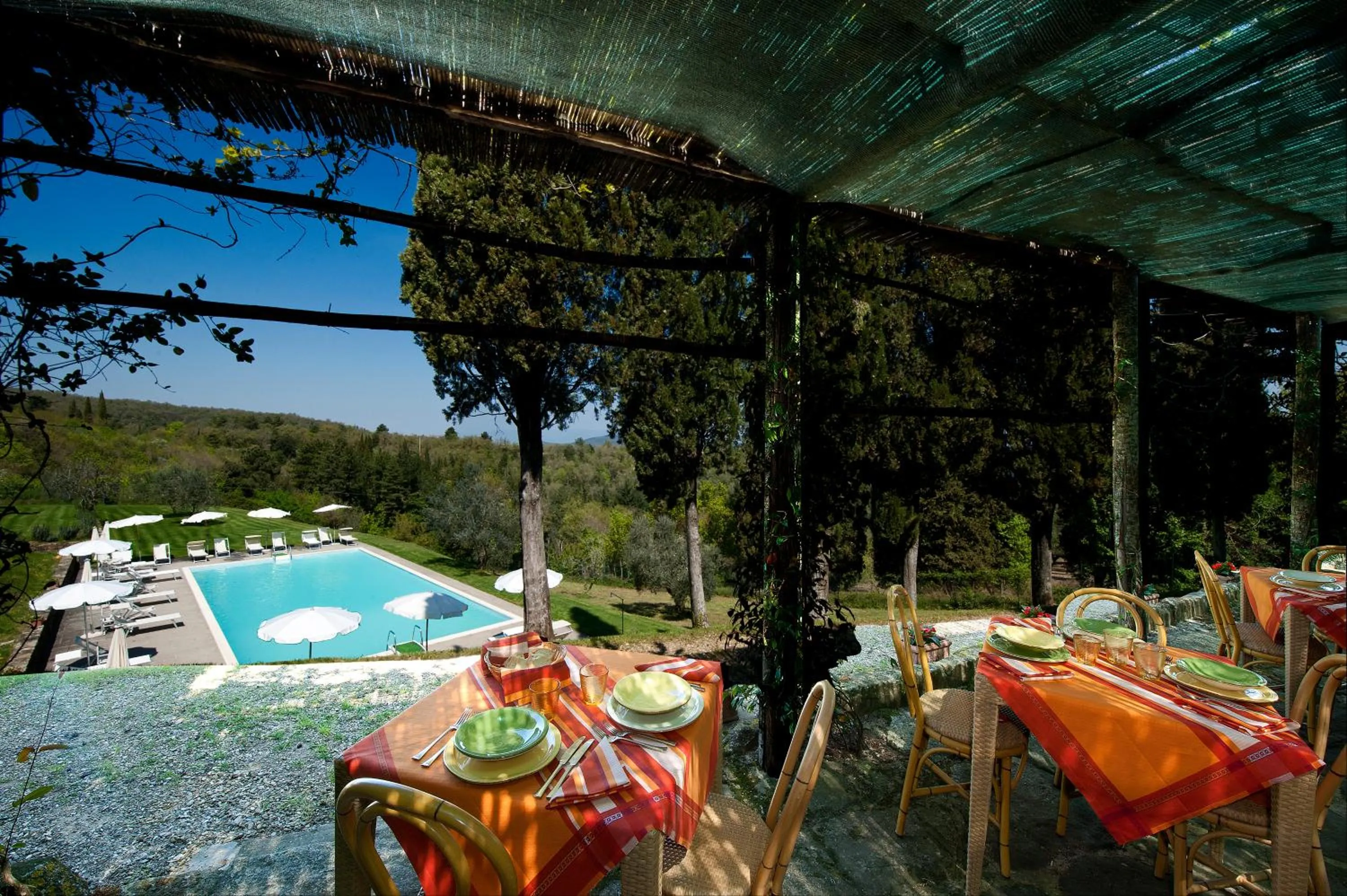 Garden in Castello Di Gargonza