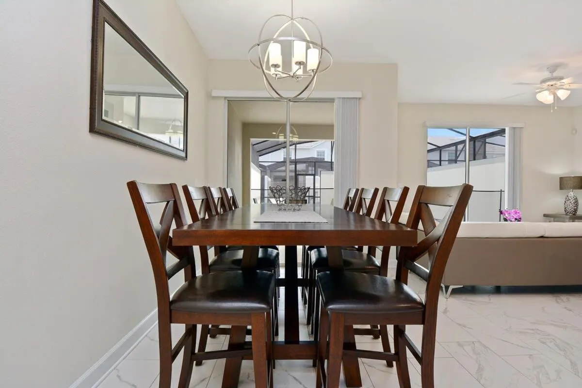 Four Bedrooms close to Disney w Pool 4898