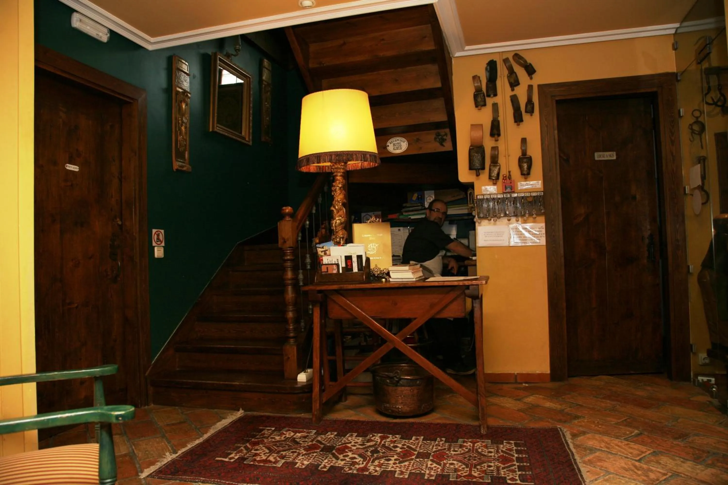 Lobby or reception in Hotel Almud