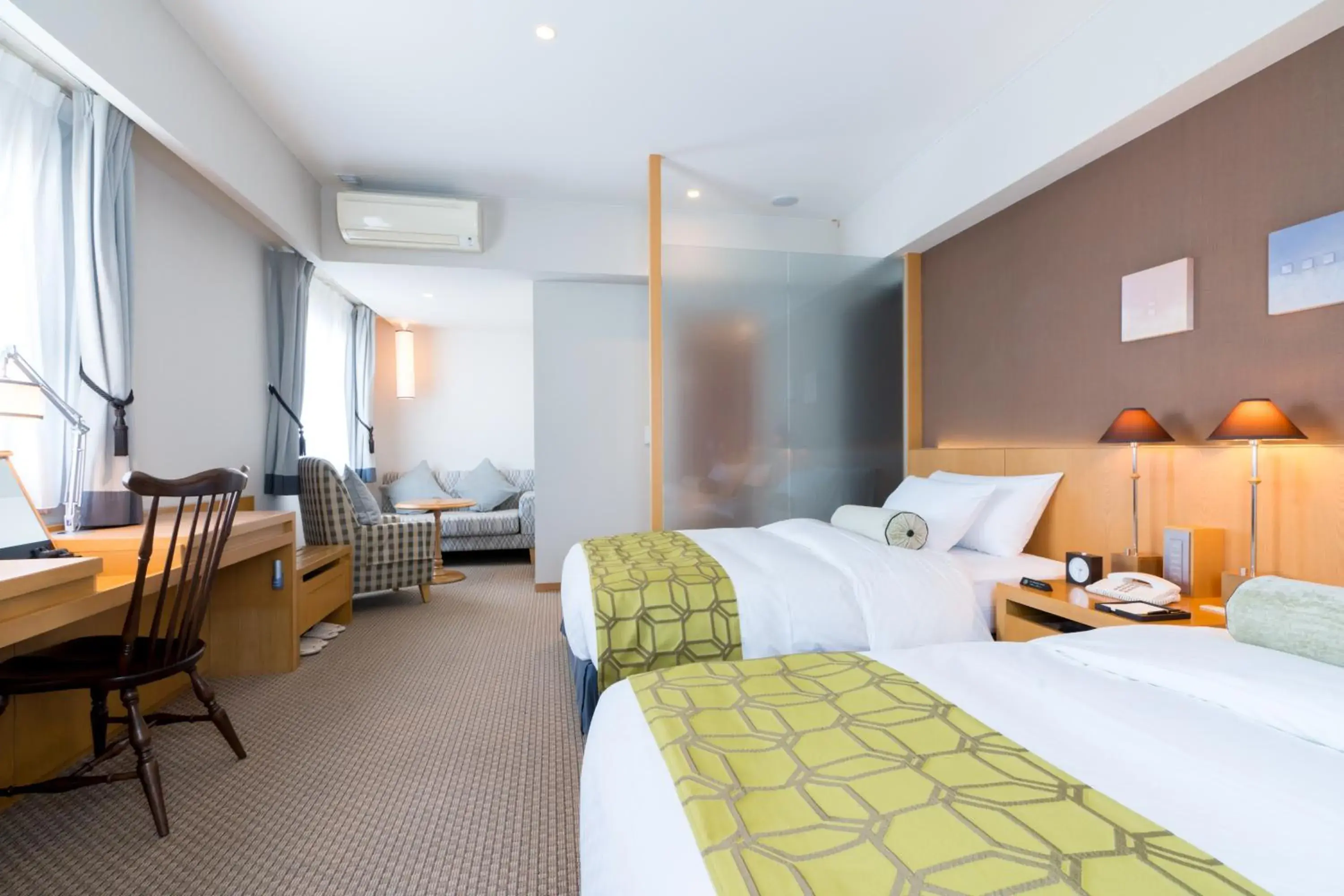 Bed in Matsumoto Marunouchi Hotel Bed in Matsumoto Marunouchi Hotel