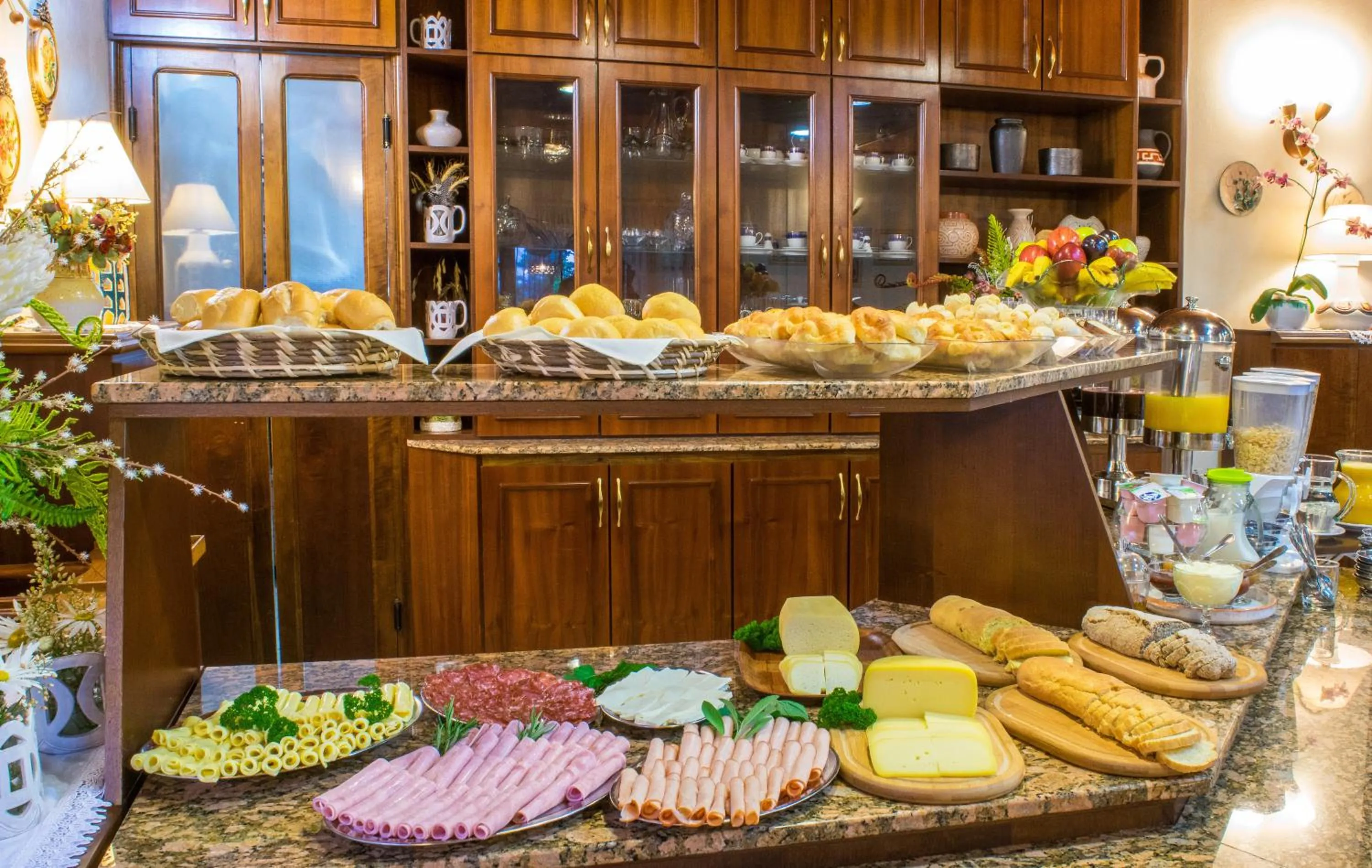 Buffet breakfast in Hotel Azaleia